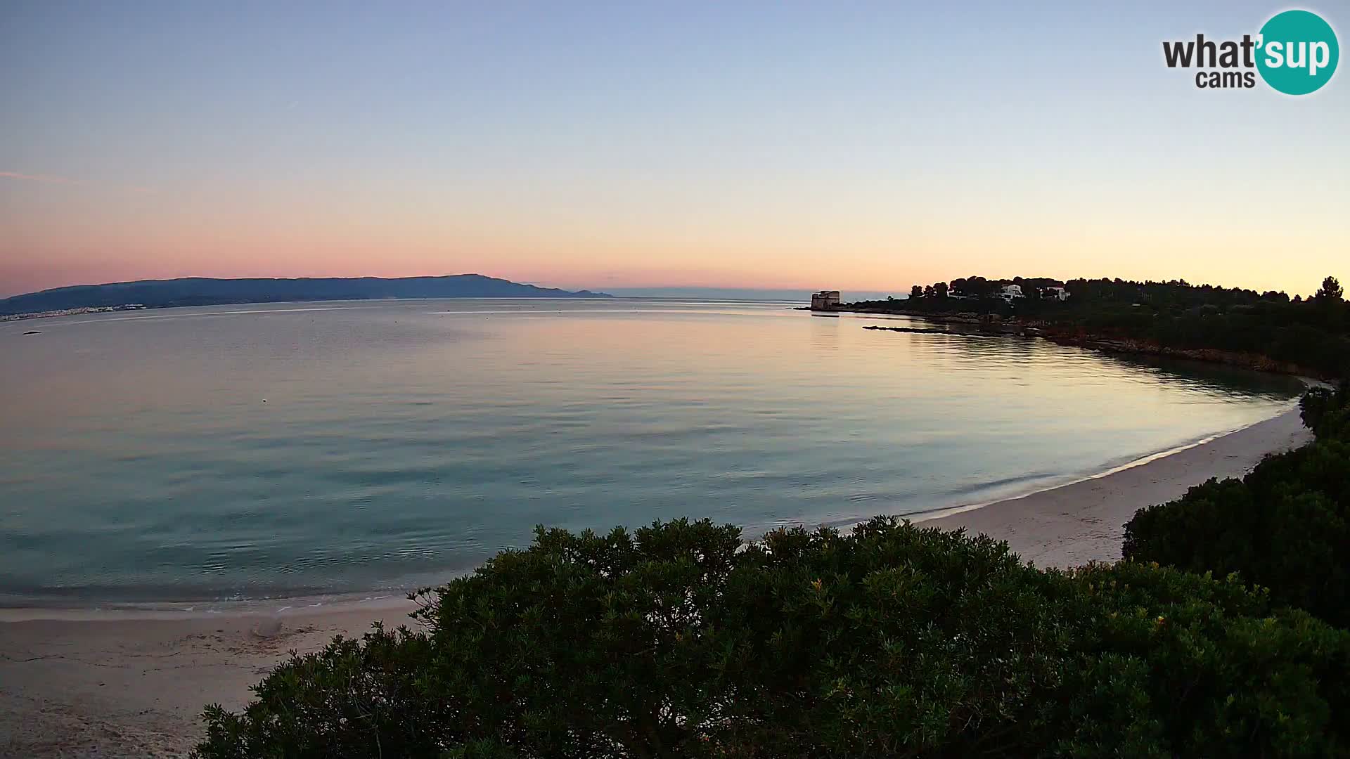 Webcam Lazzaretto beach | Alghero | Sardinia