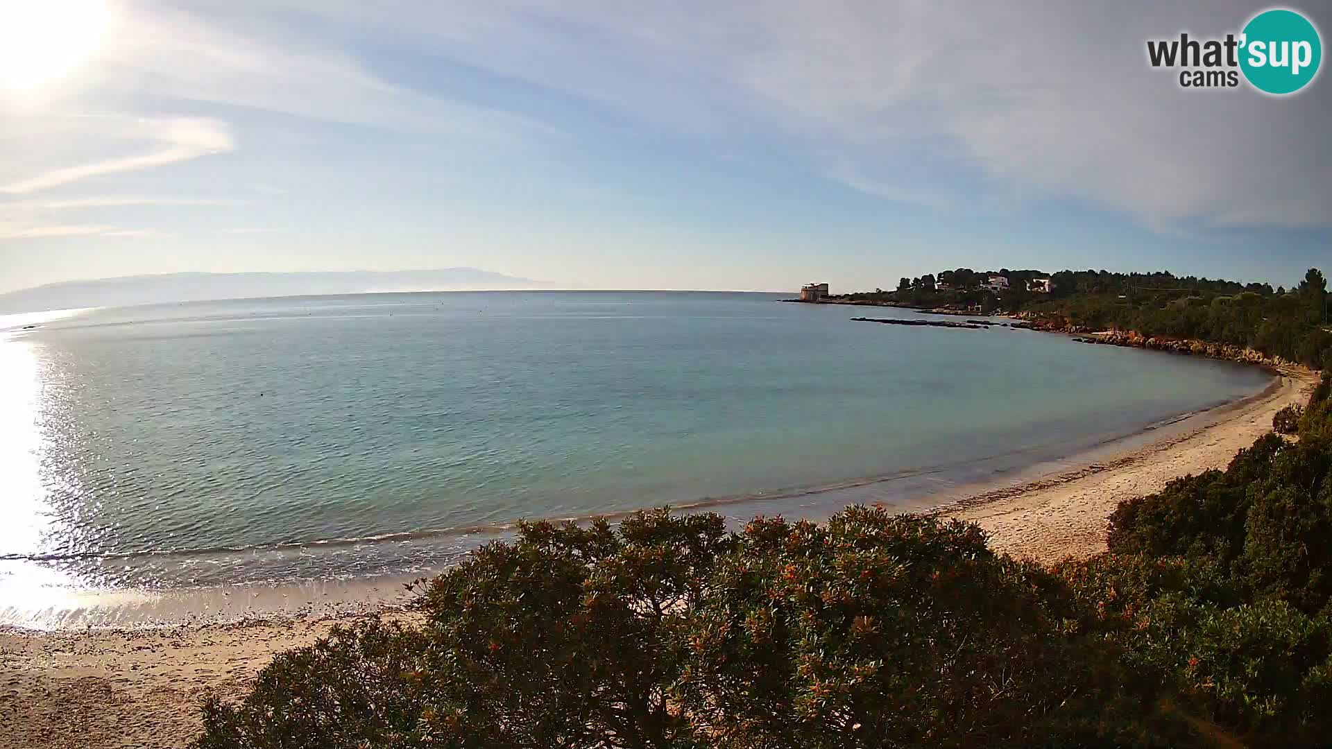 Kamera plaža Lazzaretto | Alghero | Sardinija