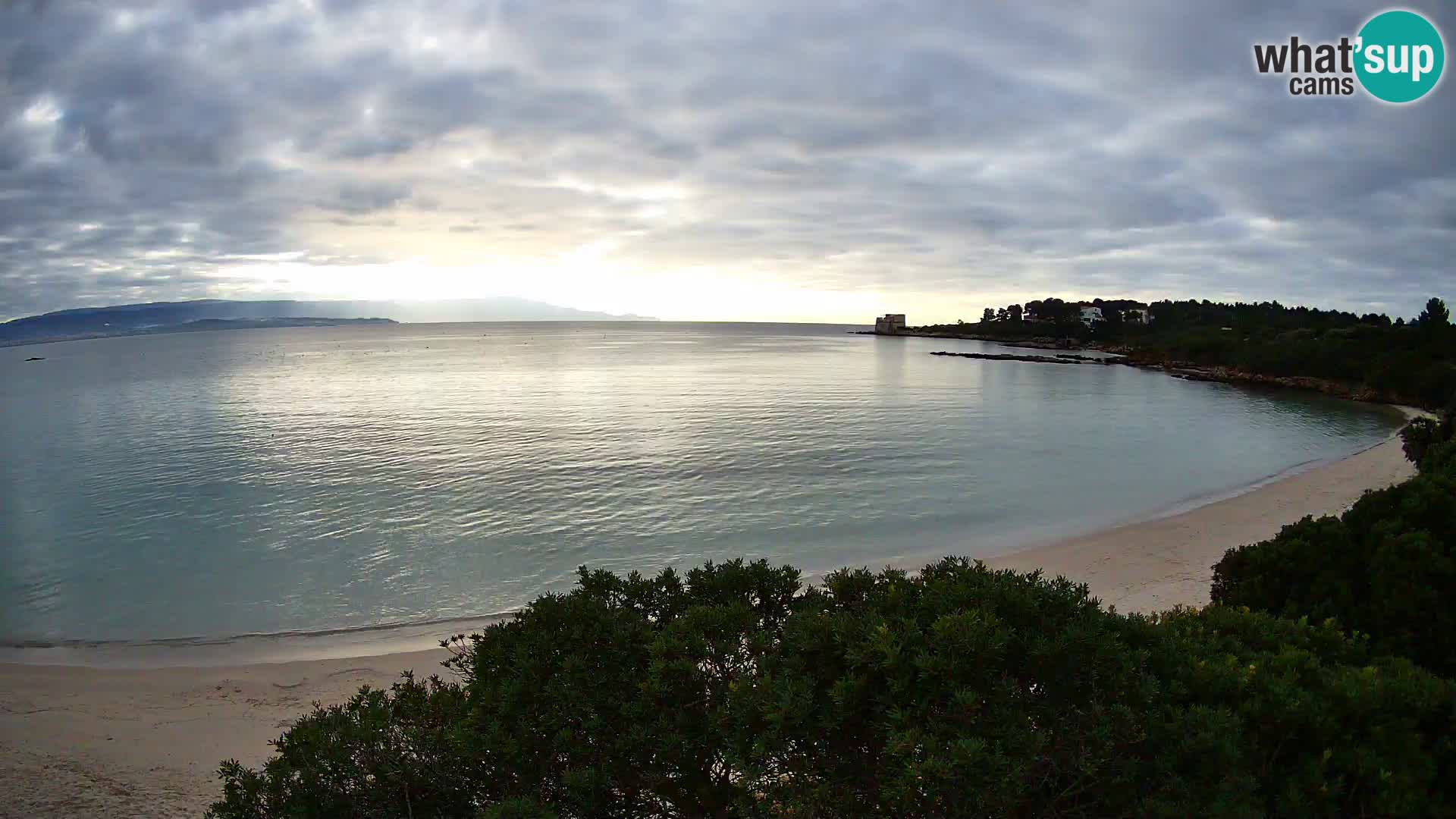 Webcam spiaggia Lazzaretto | Alghero | Sardegna