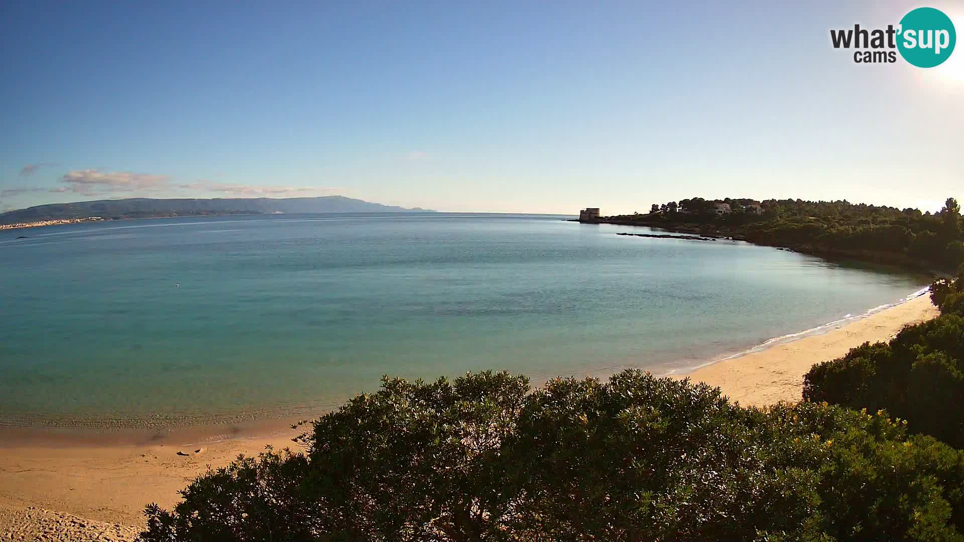 Webcam spiaggia Lazzaretto | Alghero | Sardegna