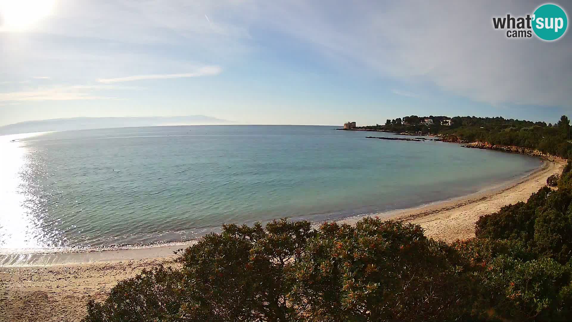 Plage Lazzaretto livecam | Alghero | Sardaigne