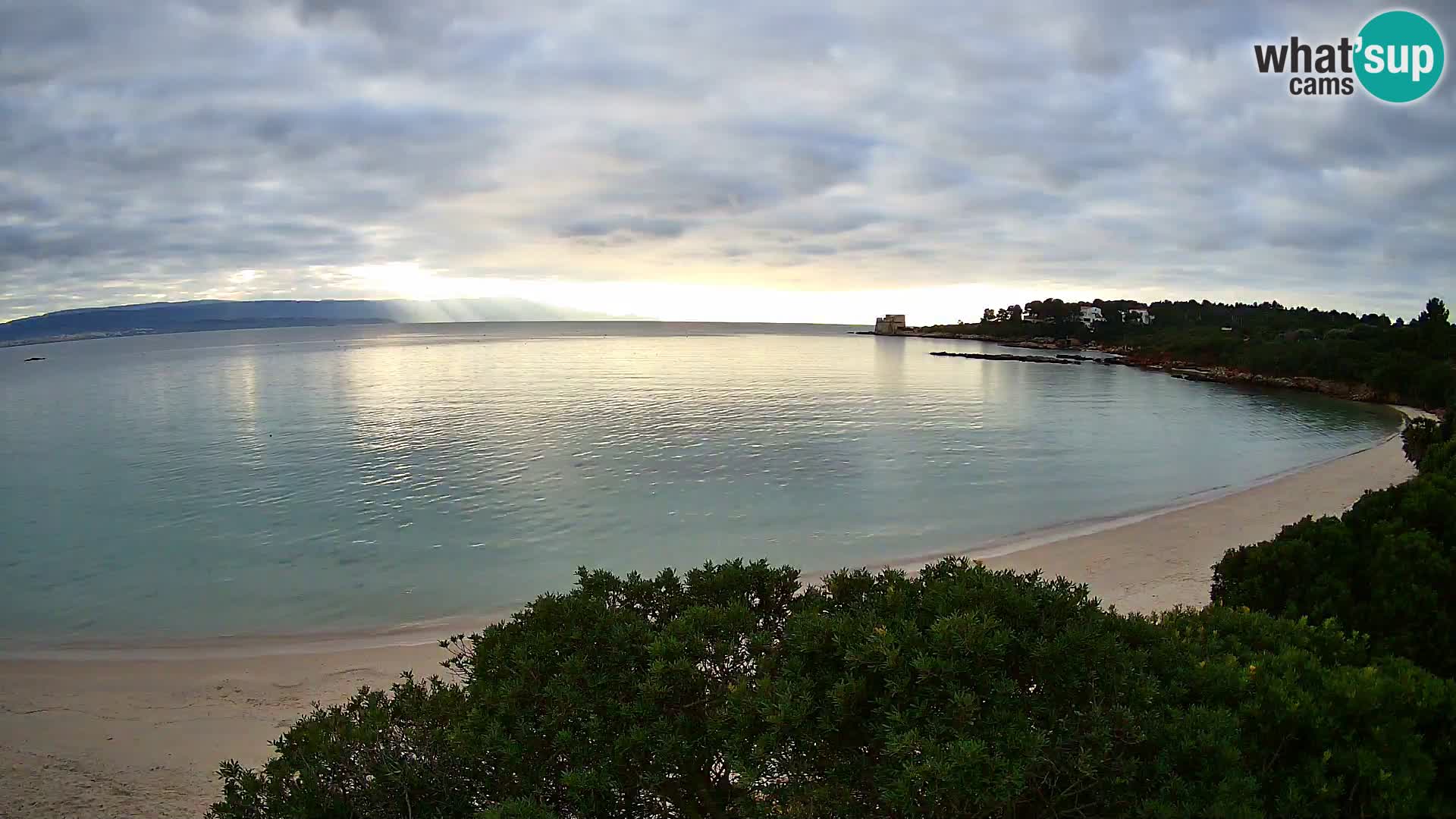 Webcam Lazzaretto beach | Alghero | Sardinia
