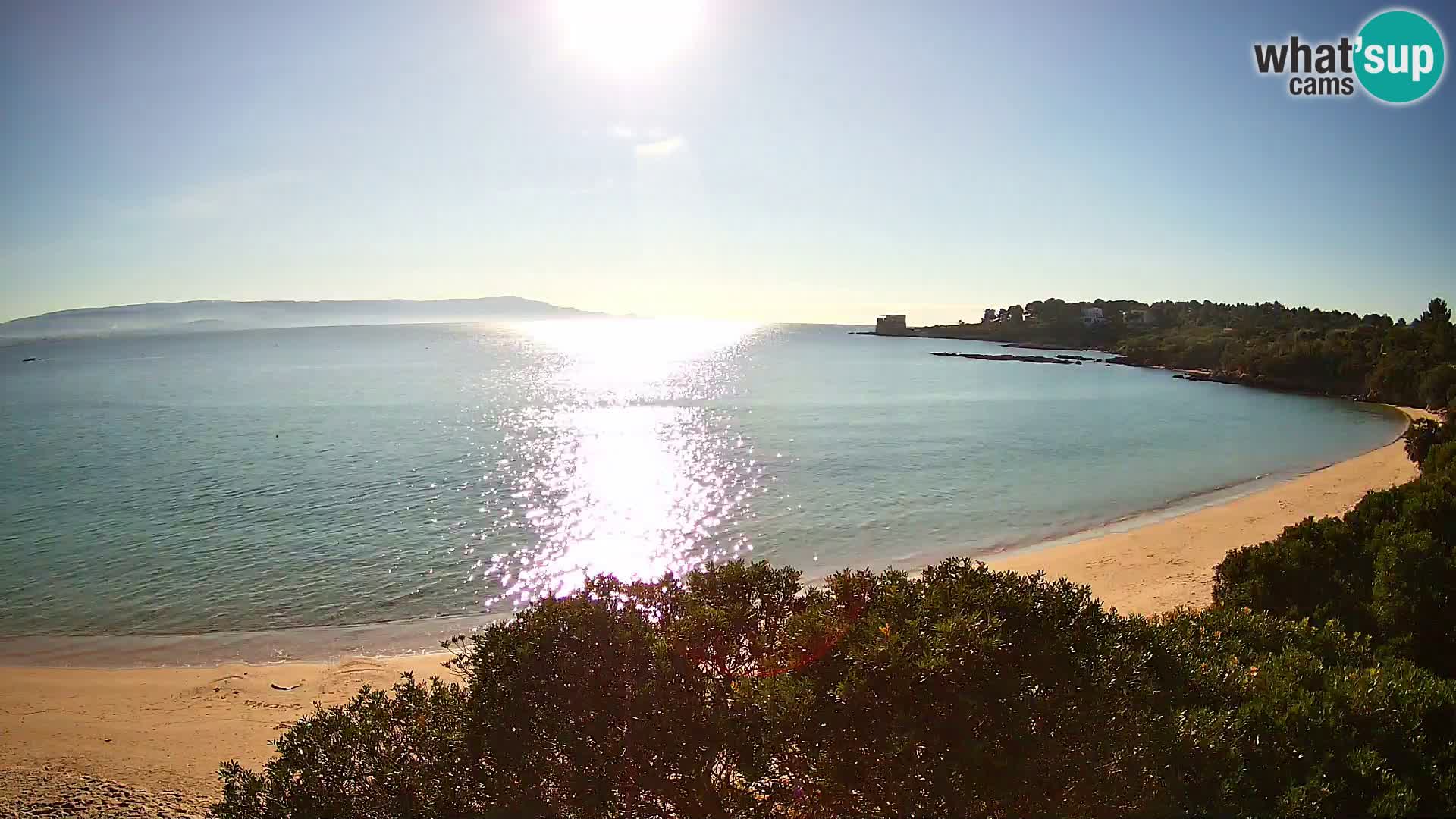 Kamera plaža Lazzaretto | Alghero | Sardinija