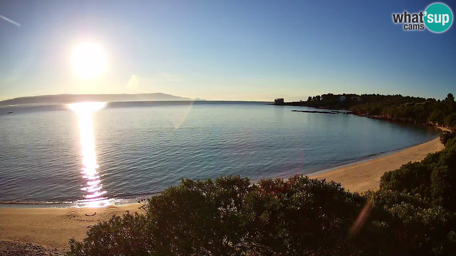 Webcam spiaggia Lazzaretto | Alghero | Sardegna