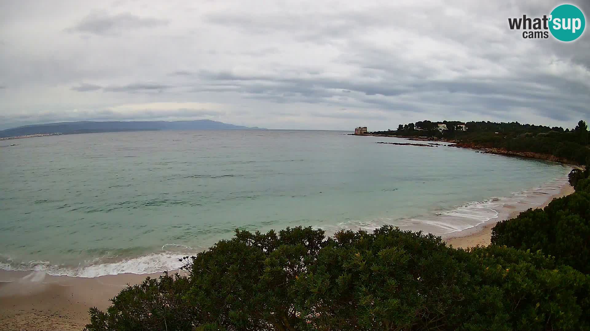 Webcam Lazzaretto beach | Alghero | Sardinia