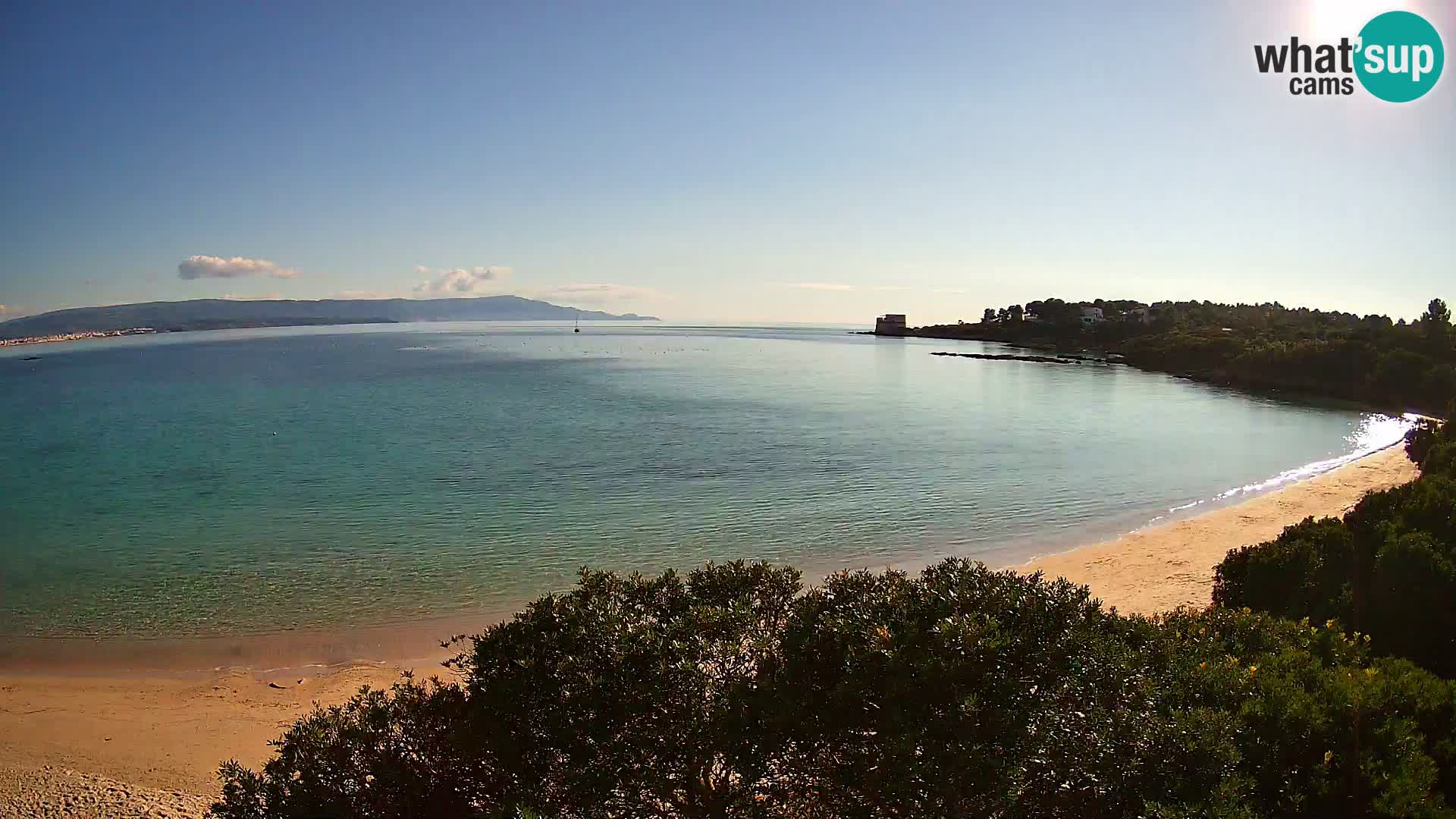 Webcam spiaggia Lazzaretto | Alghero | Sardegna