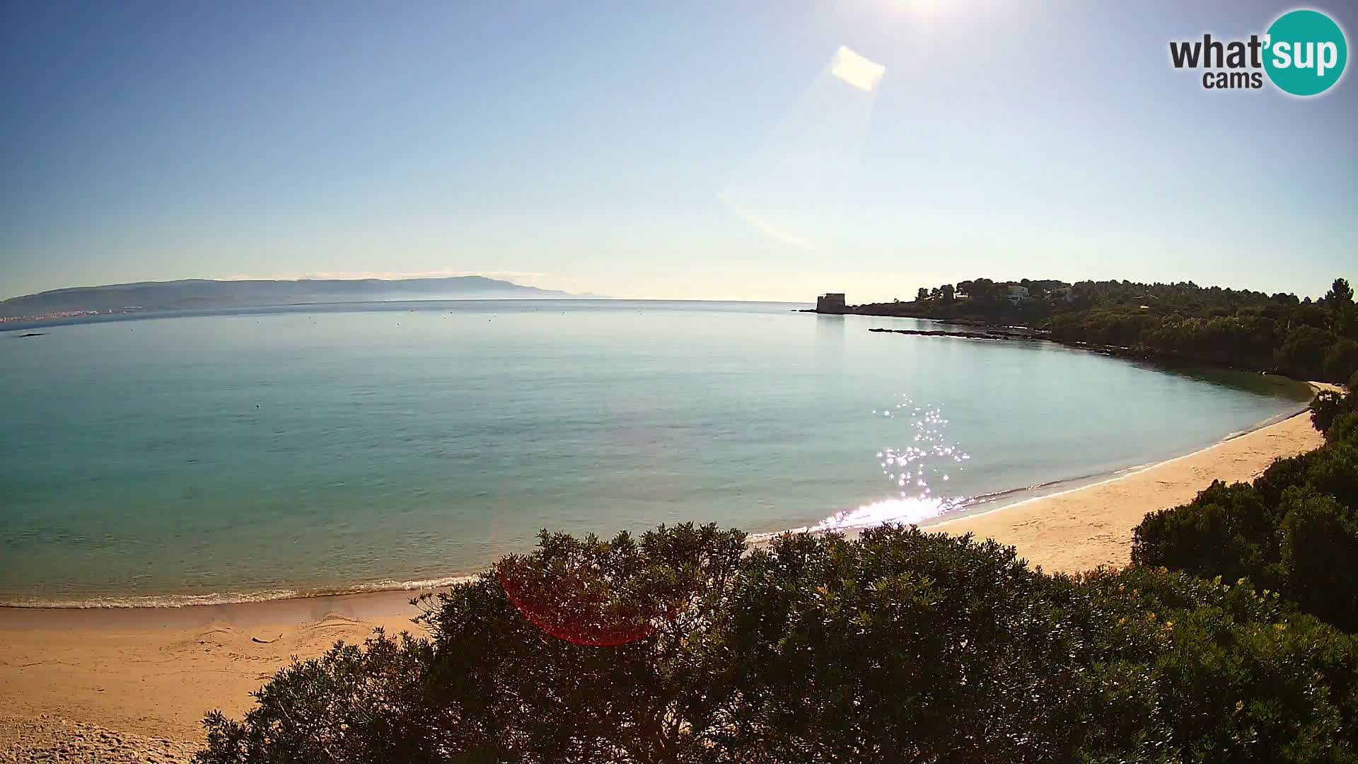 Webcam spiaggia Lazzaretto | Alghero | Sardegna