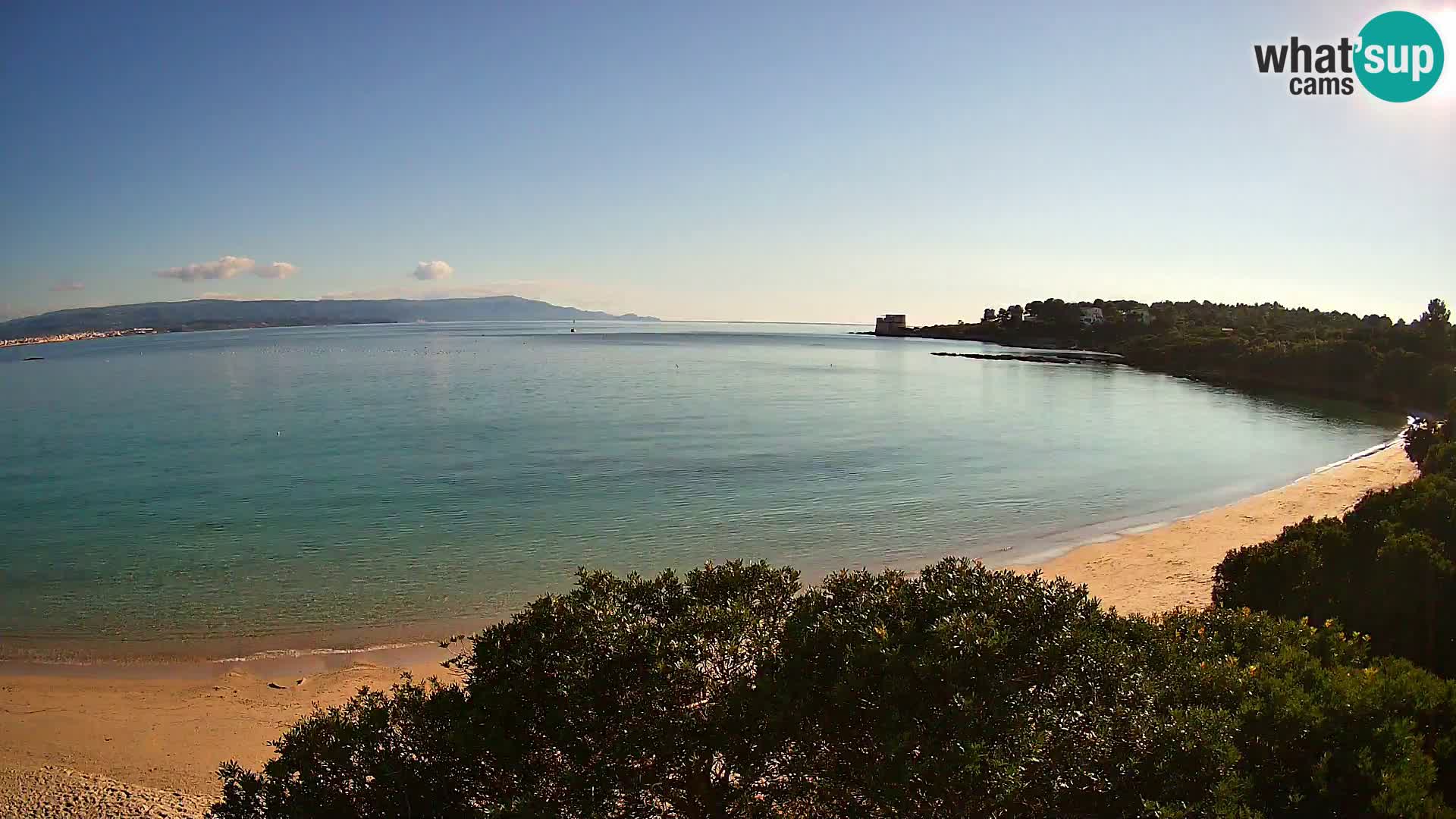 Webcam spiaggia Lazzaretto | Alghero | Sardegna