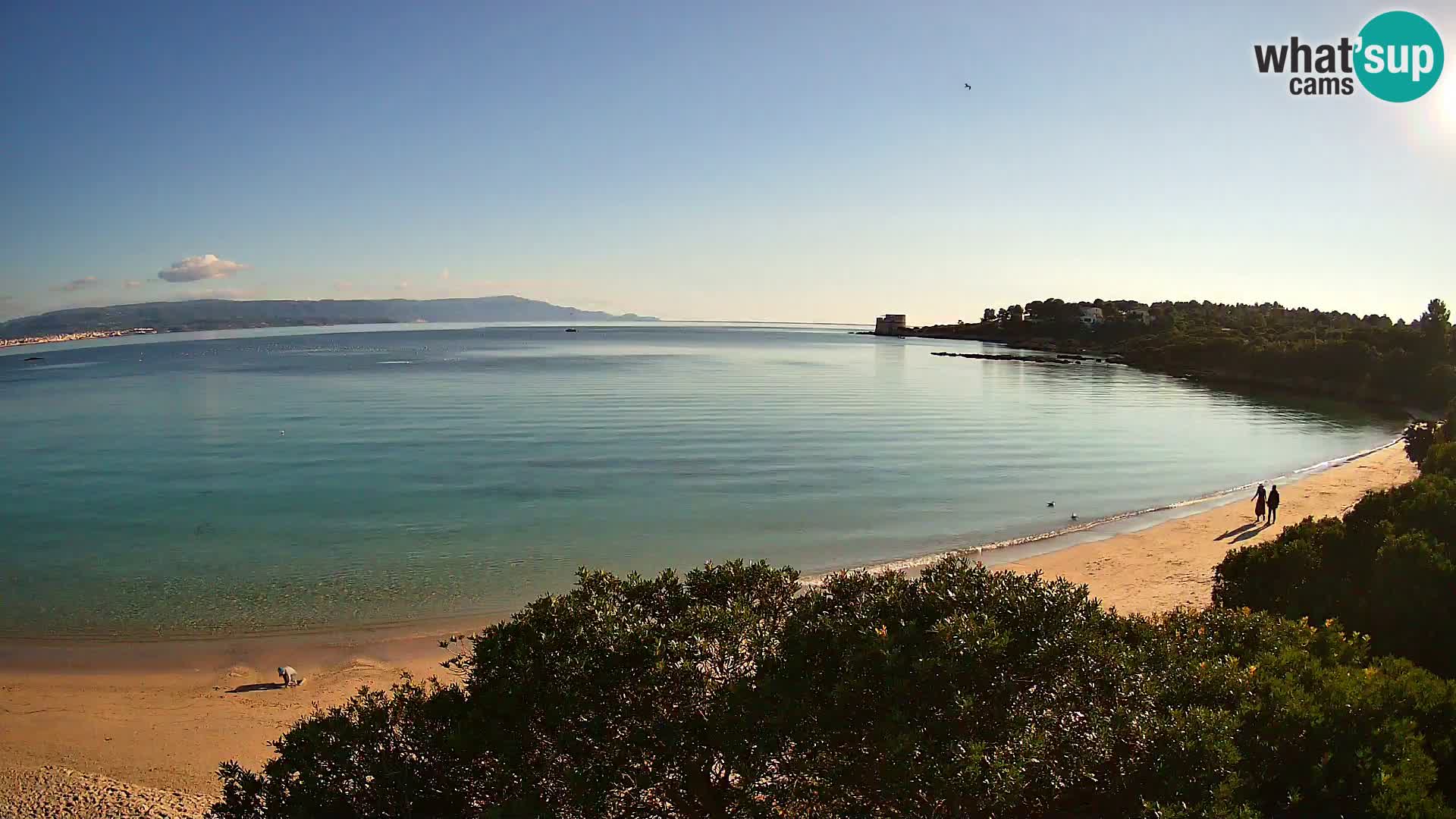 Webcam spiaggia Lazzaretto | Alghero | Sardegna