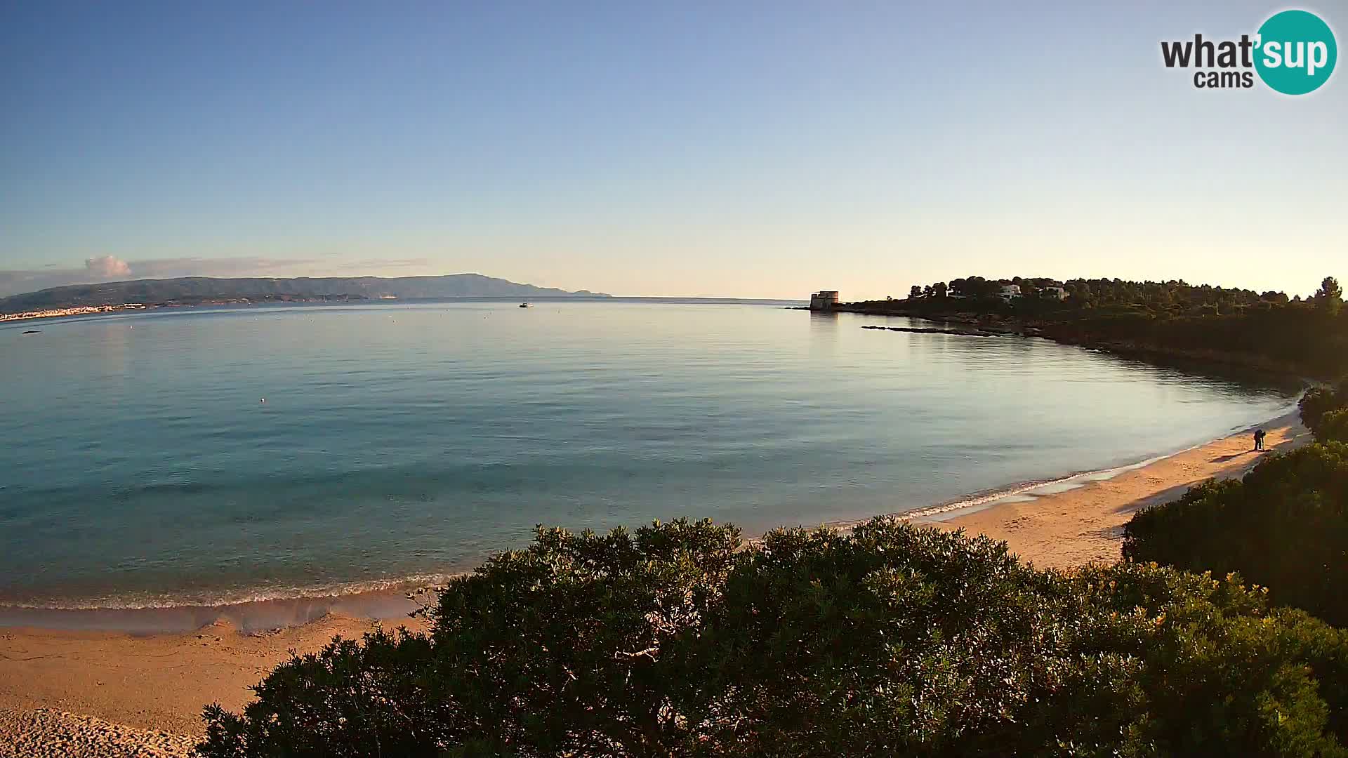 Kamera plaža Lazzaretto | Alghero | Sardinija