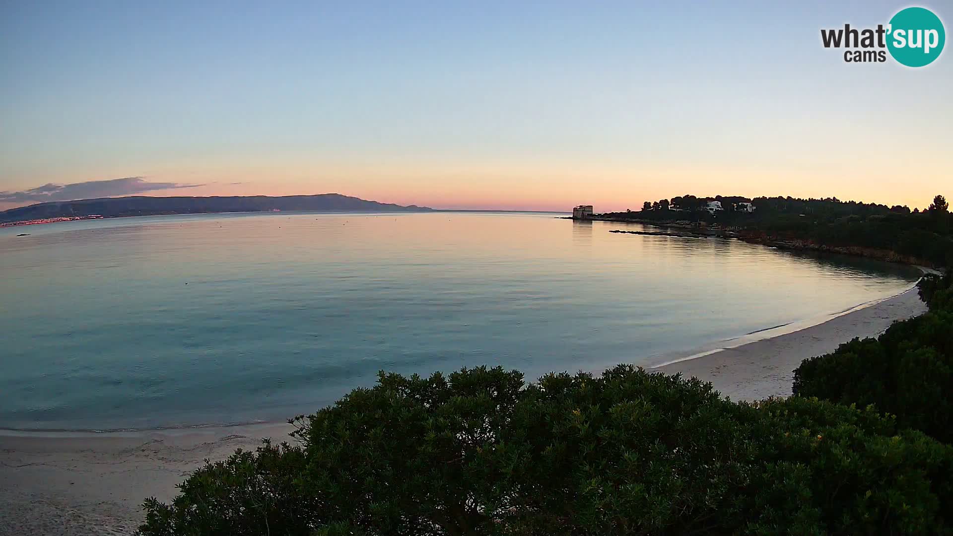 Plage Lazzaretto livecam | Alghero | Sardaigne