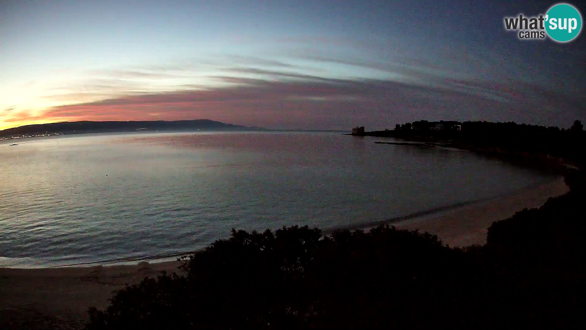 Kamera plaža Lazzaretto | Alghero | Sardinija