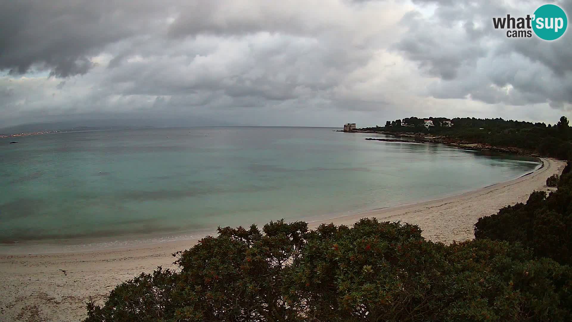 Kamera plaža Lazzaretto | Alghero | Sardinija