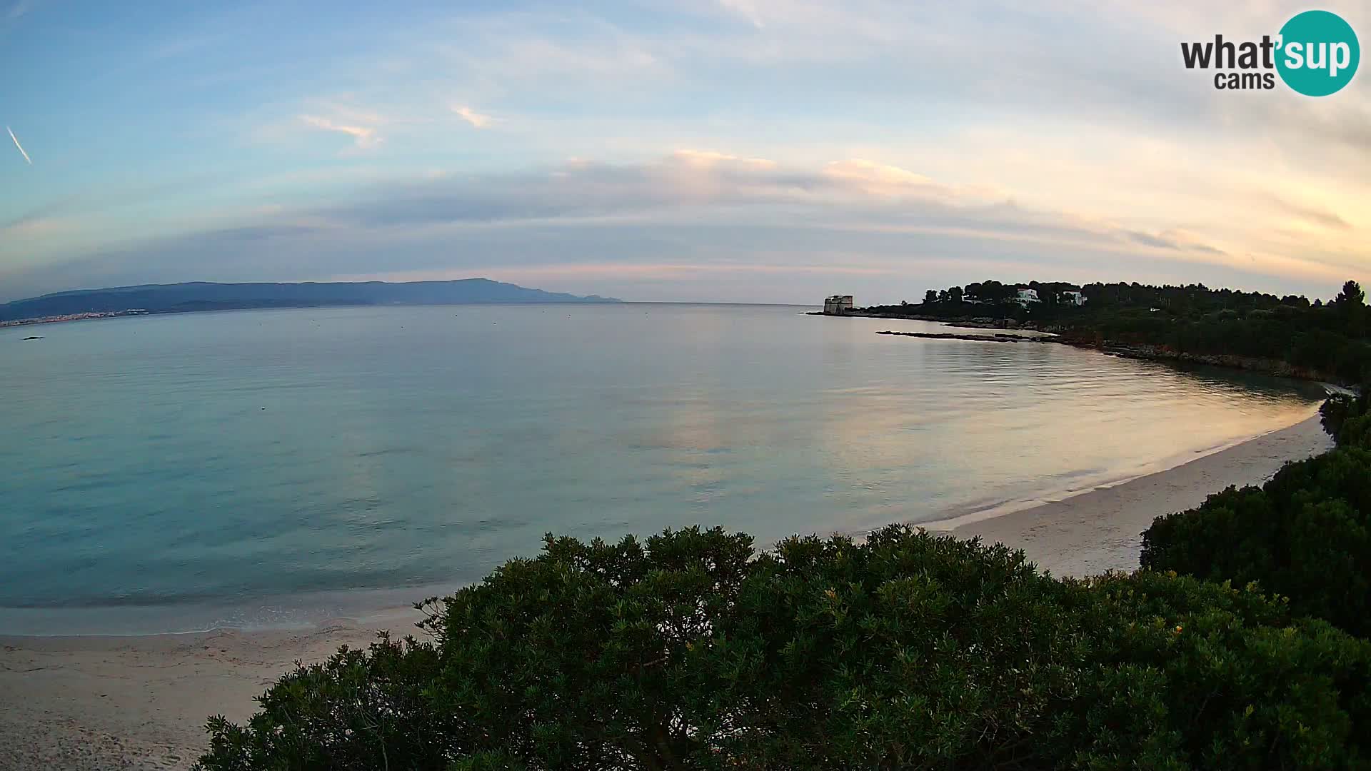 Webcam Lazzaretto beach | Alghero | Sardinia