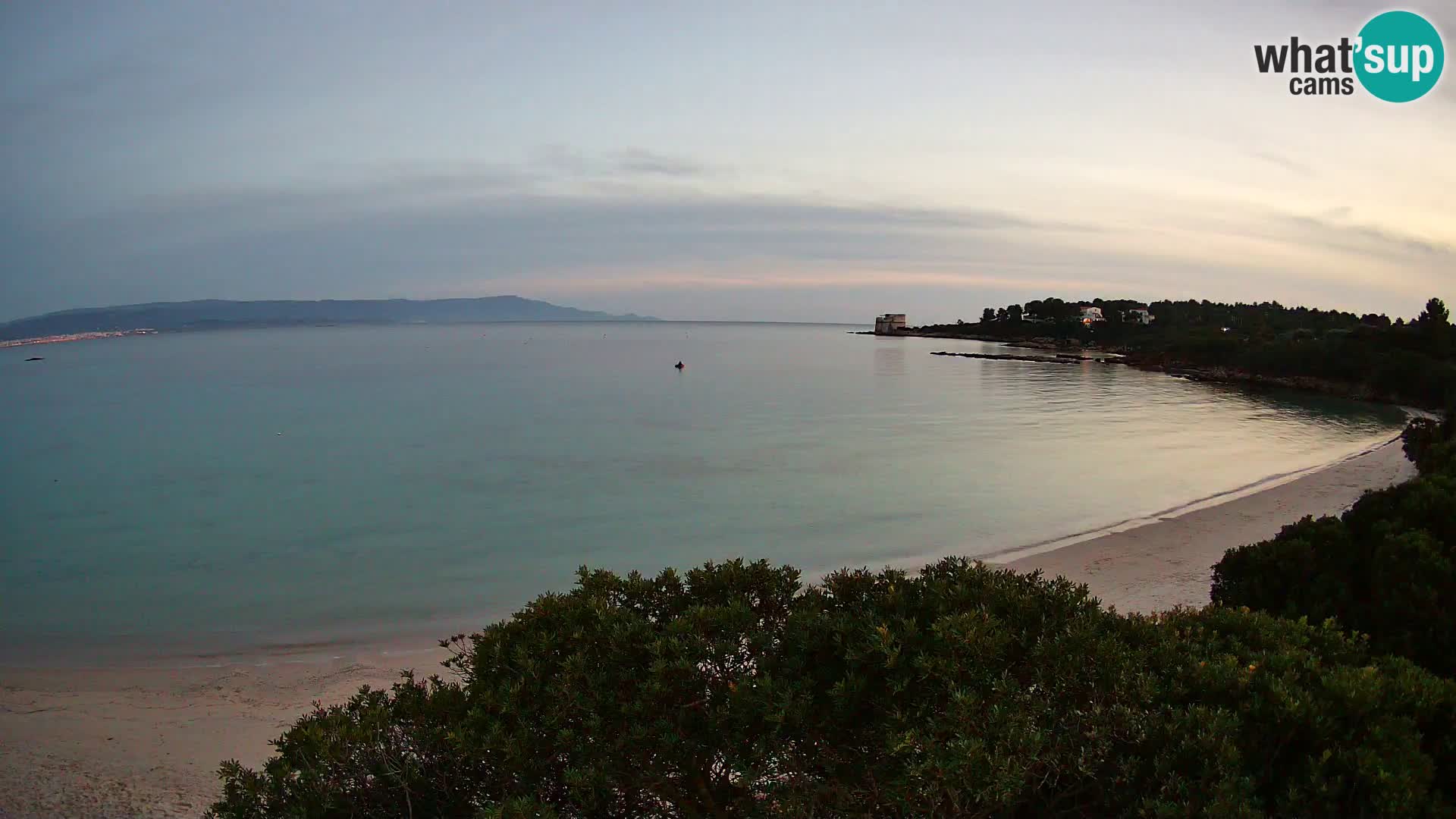Plage Lazzaretto livecam | Alghero | Sardaigne