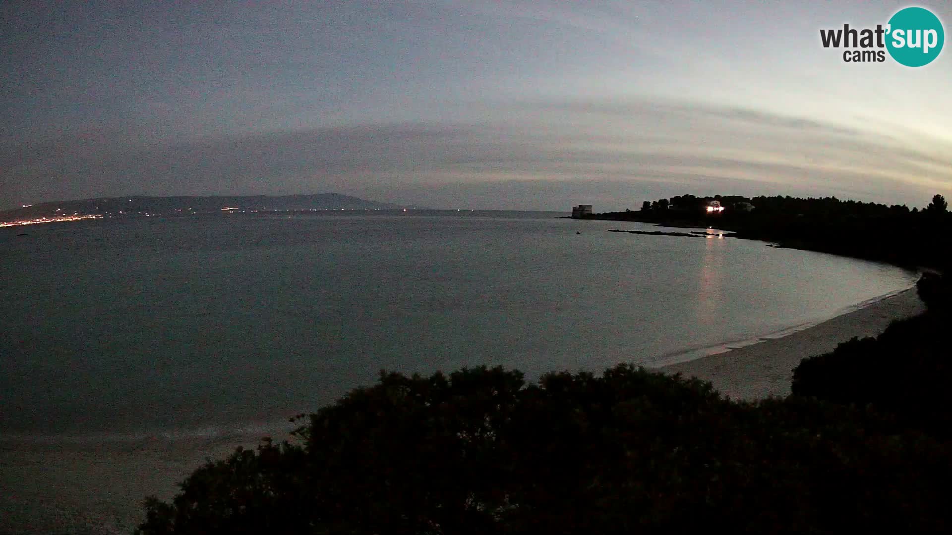 Webcam Lazzaretto beach | Alghero | Sardinia