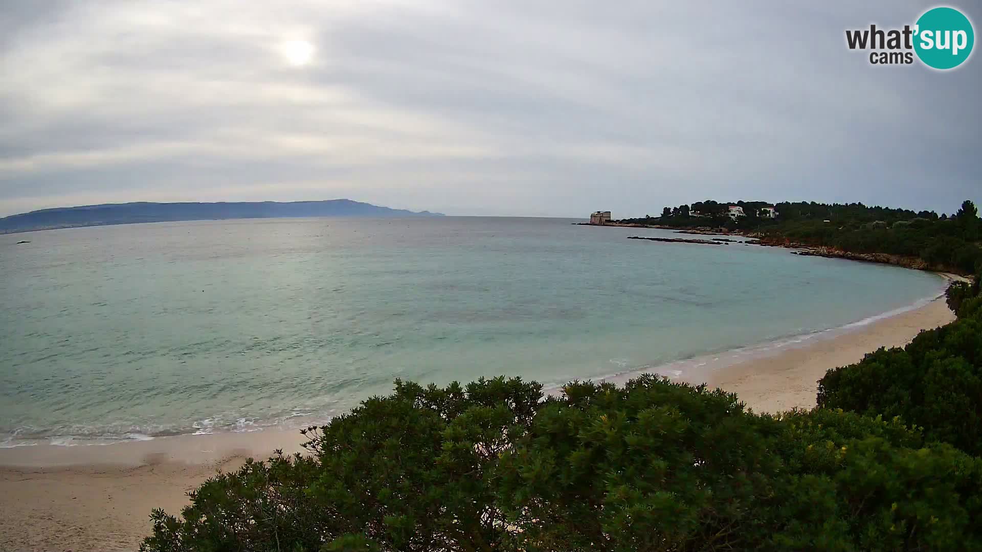 Webcam Lazzaretto Strand | Alghero | Sardinien