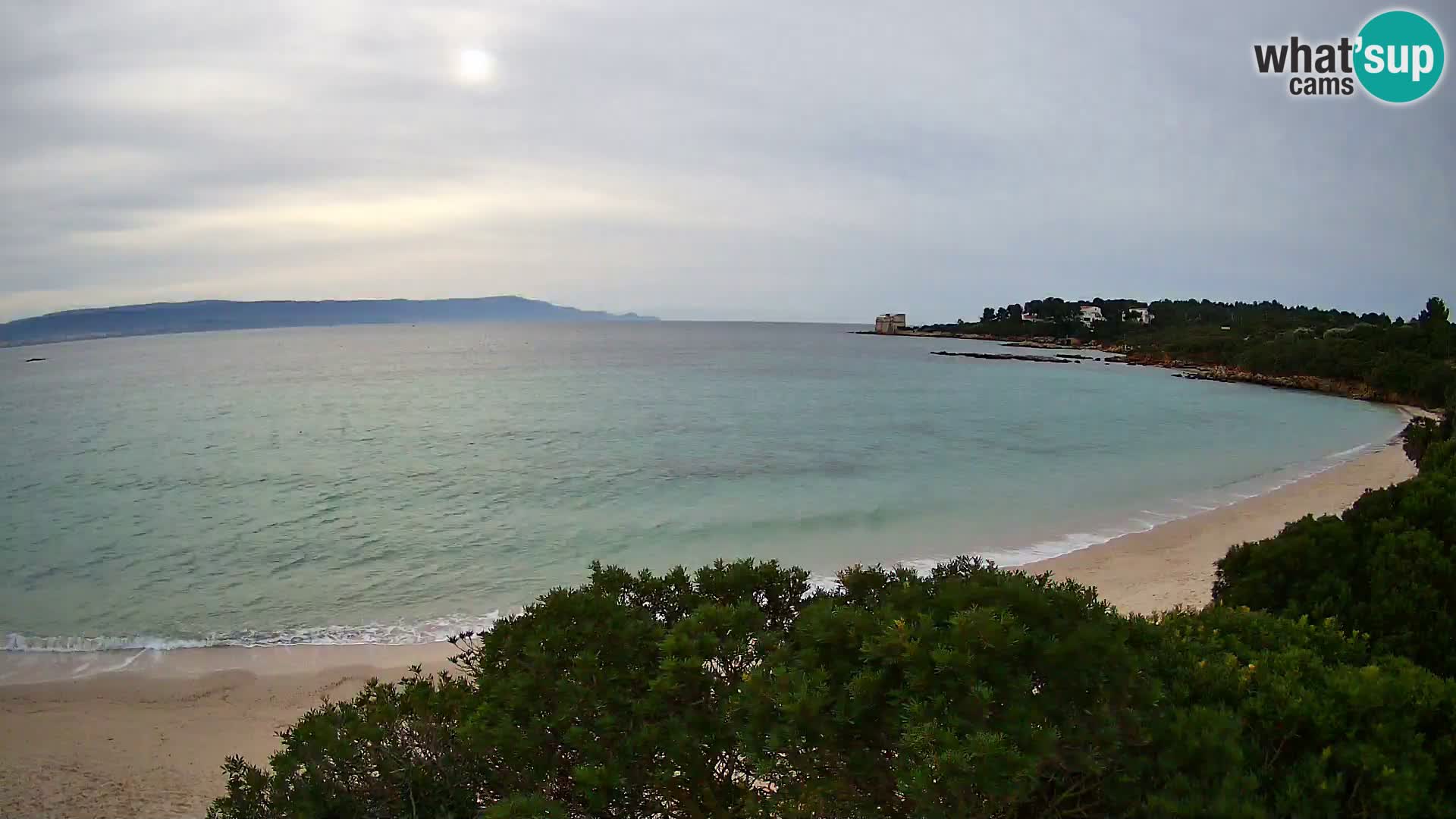 Webcam Lazzaretto beach | Alghero | Sardinia