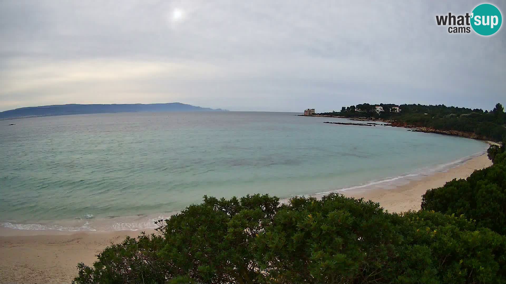 Kamera plaža Lazzaretto | Alghero | Sardinija