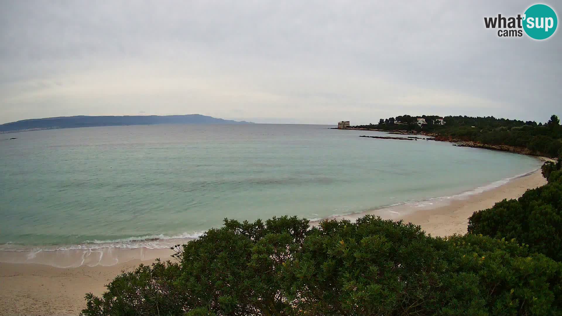 Plage Lazzaretto livecam | Alghero | Sardaigne