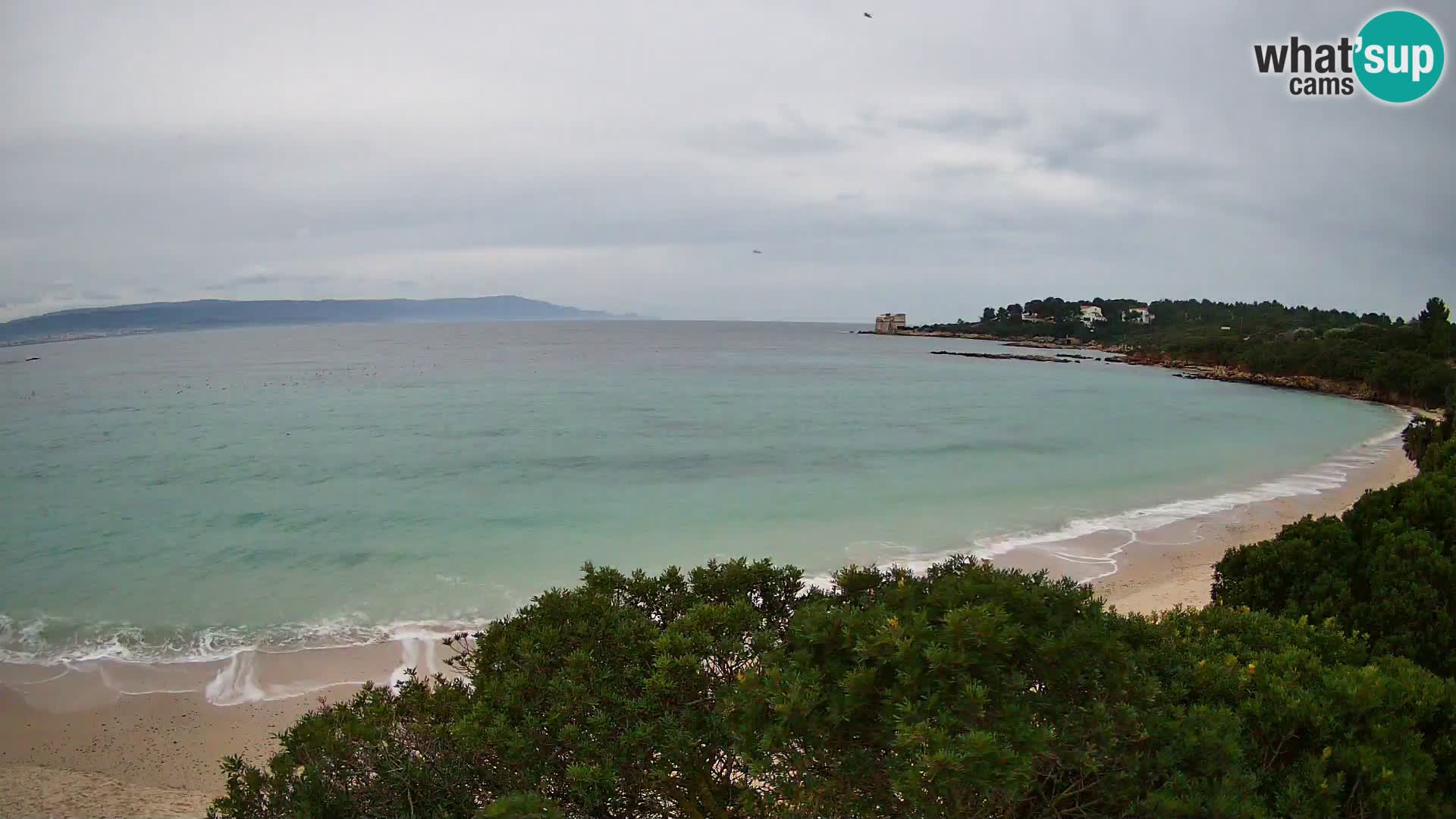 Webcam Lazzaretto Strand | Alghero | Sardinien