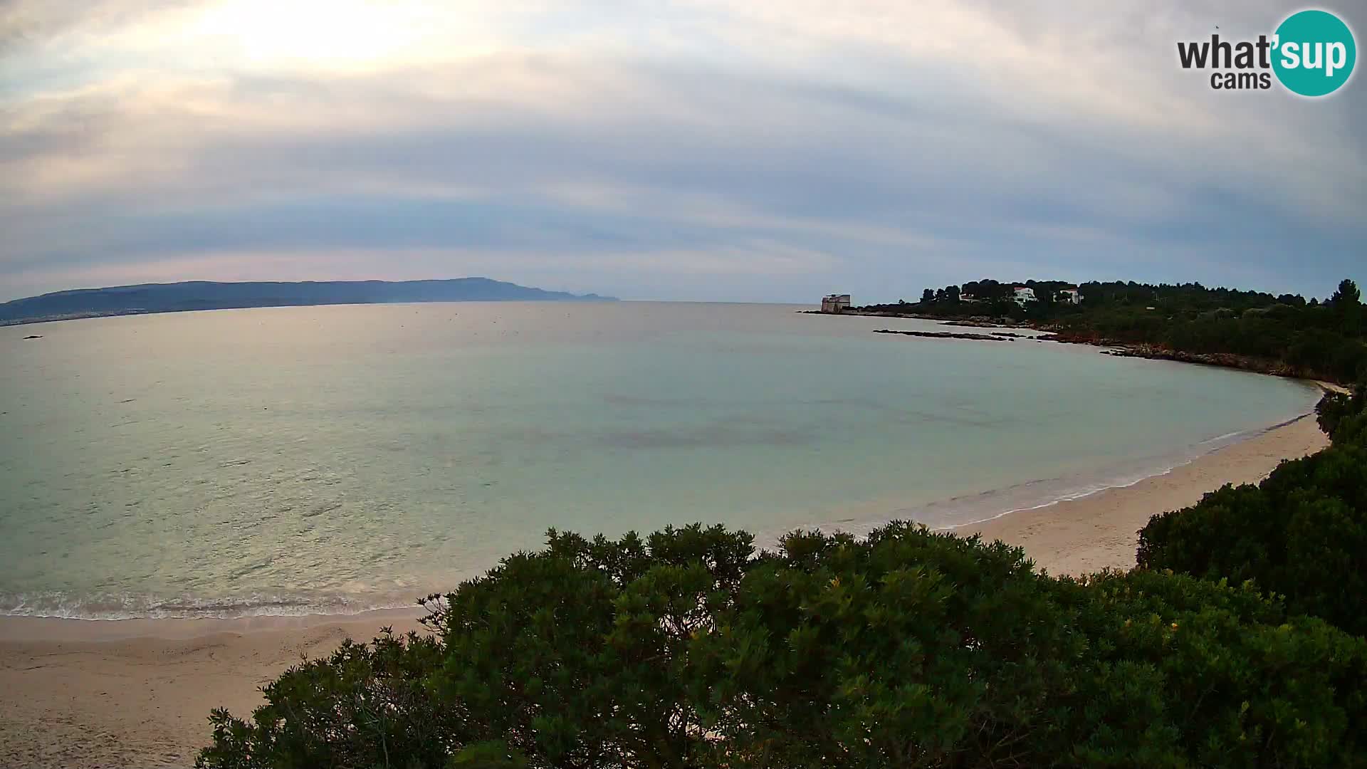 Webcam Lazzaretto beach | Alghero | Sardinia
