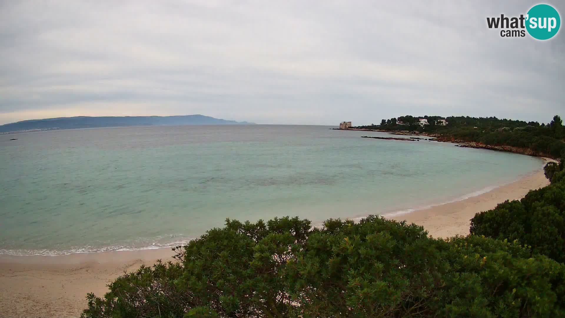 Plage Lazzaretto livecam | Alghero | Sardaigne