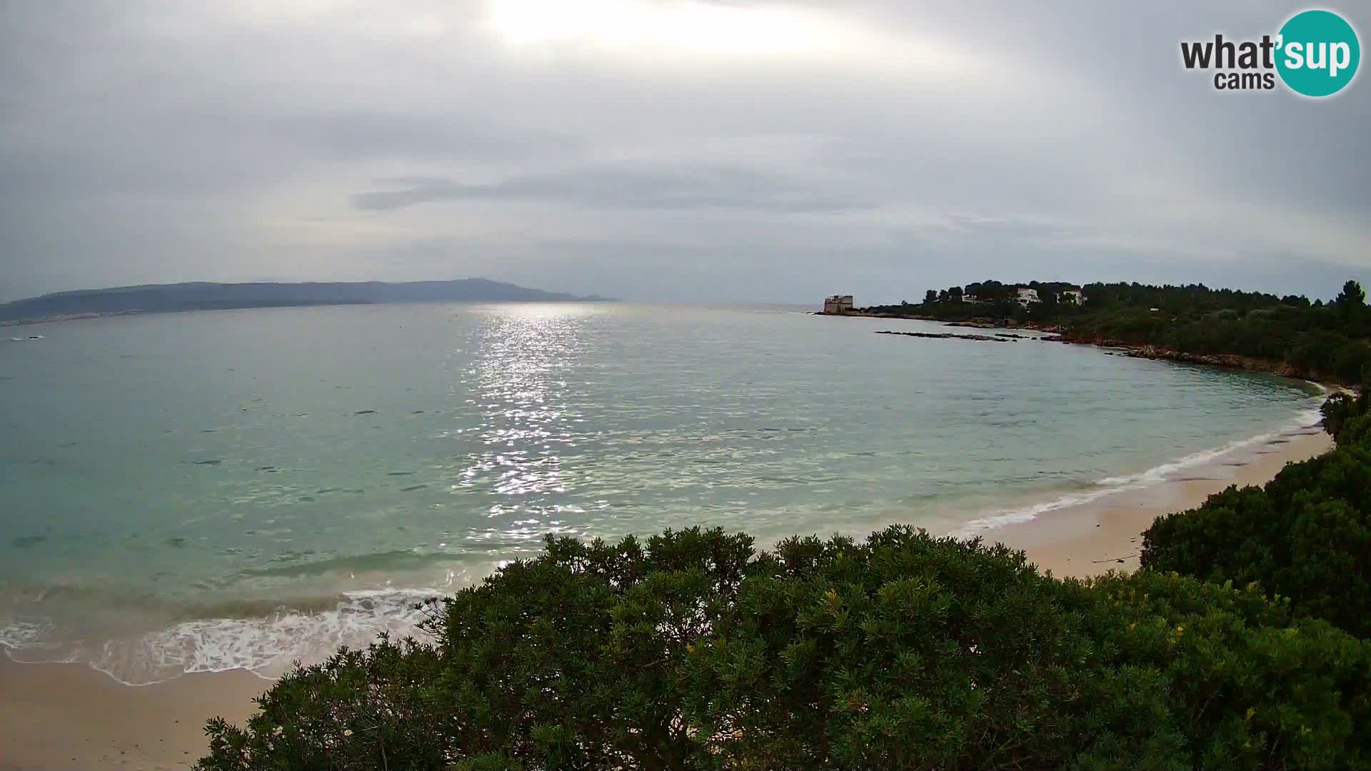 Webcam Lazzaretto beach | Alghero | Sardinia