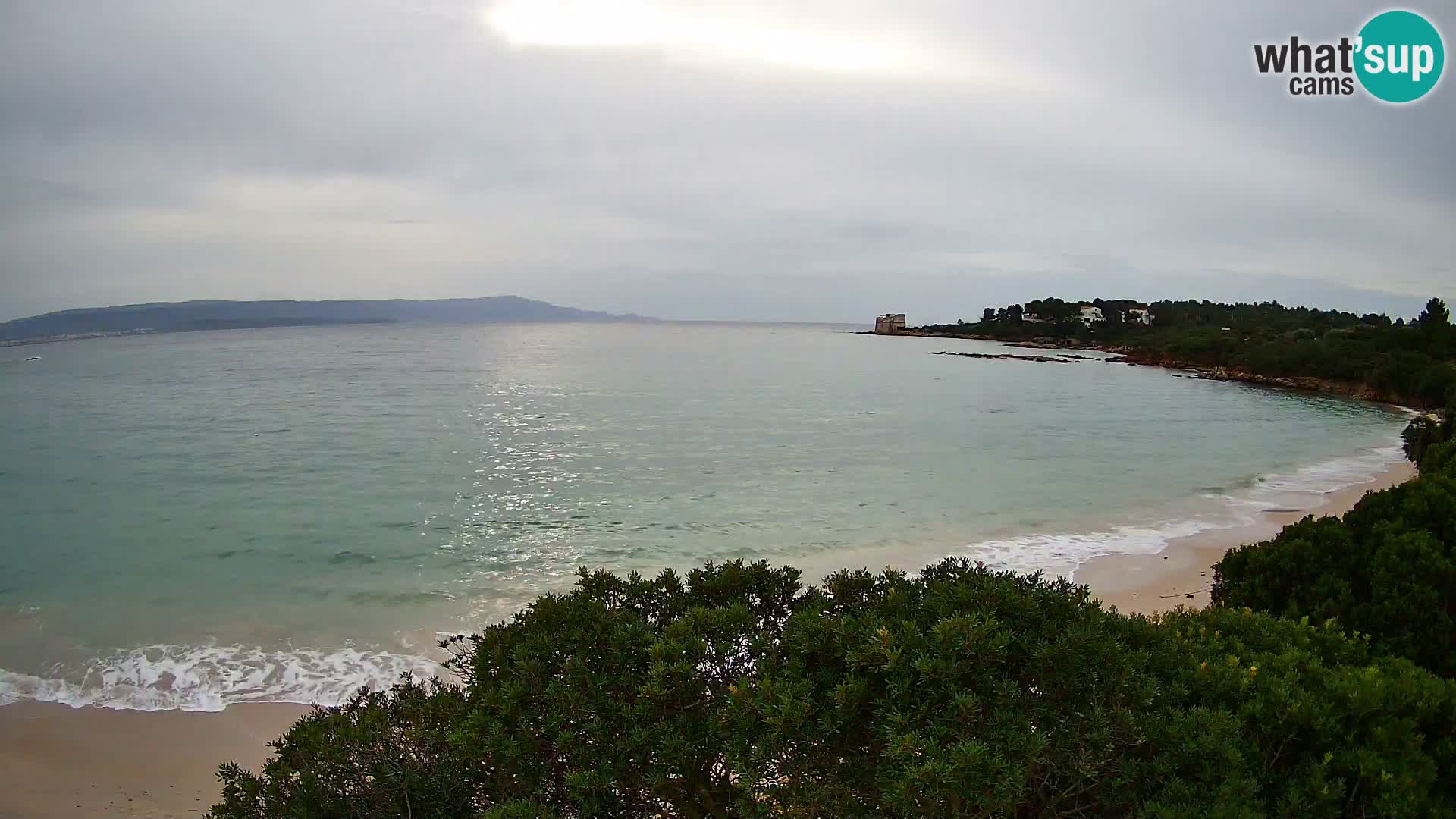 Webcam Lazzaretto Strand | Alghero | Sardinien