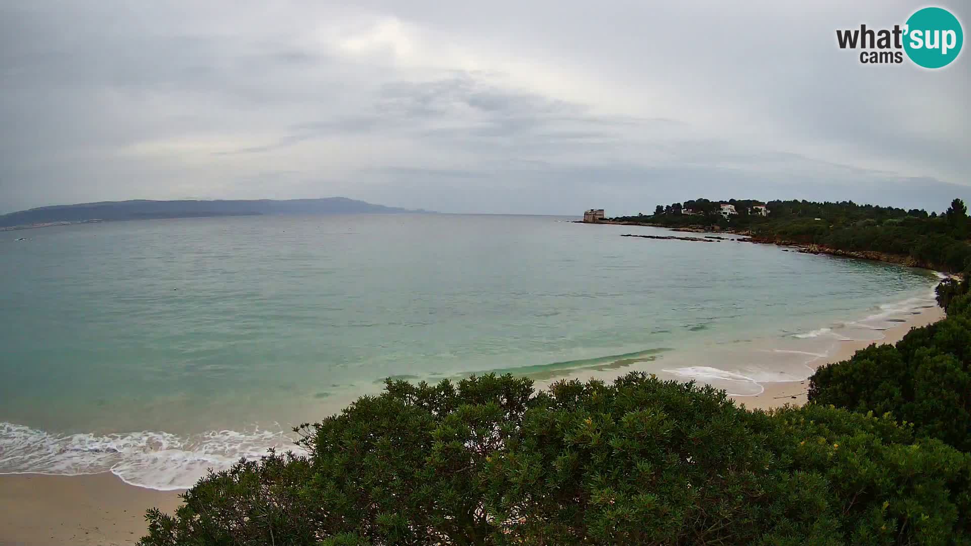 Webcam Lazzaretto Strand | Alghero | Sardinien