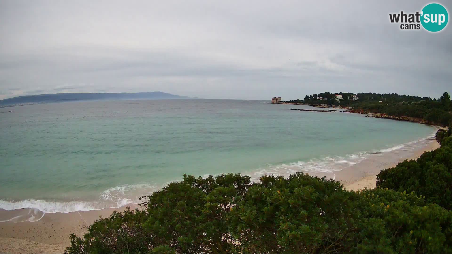 Webcam Lazzaretto beach | Alghero | Sardinia