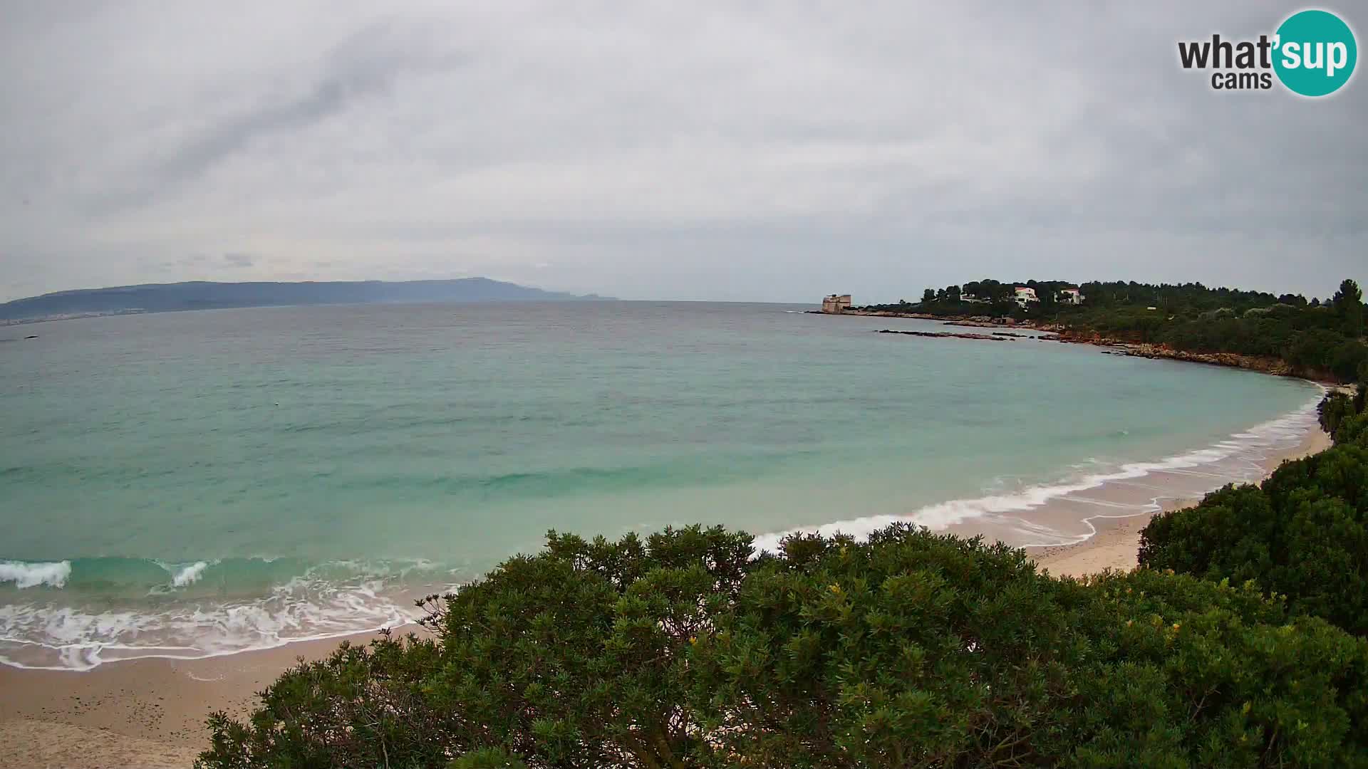 Webcam Lazzaretto Strand | Alghero | Sardinien