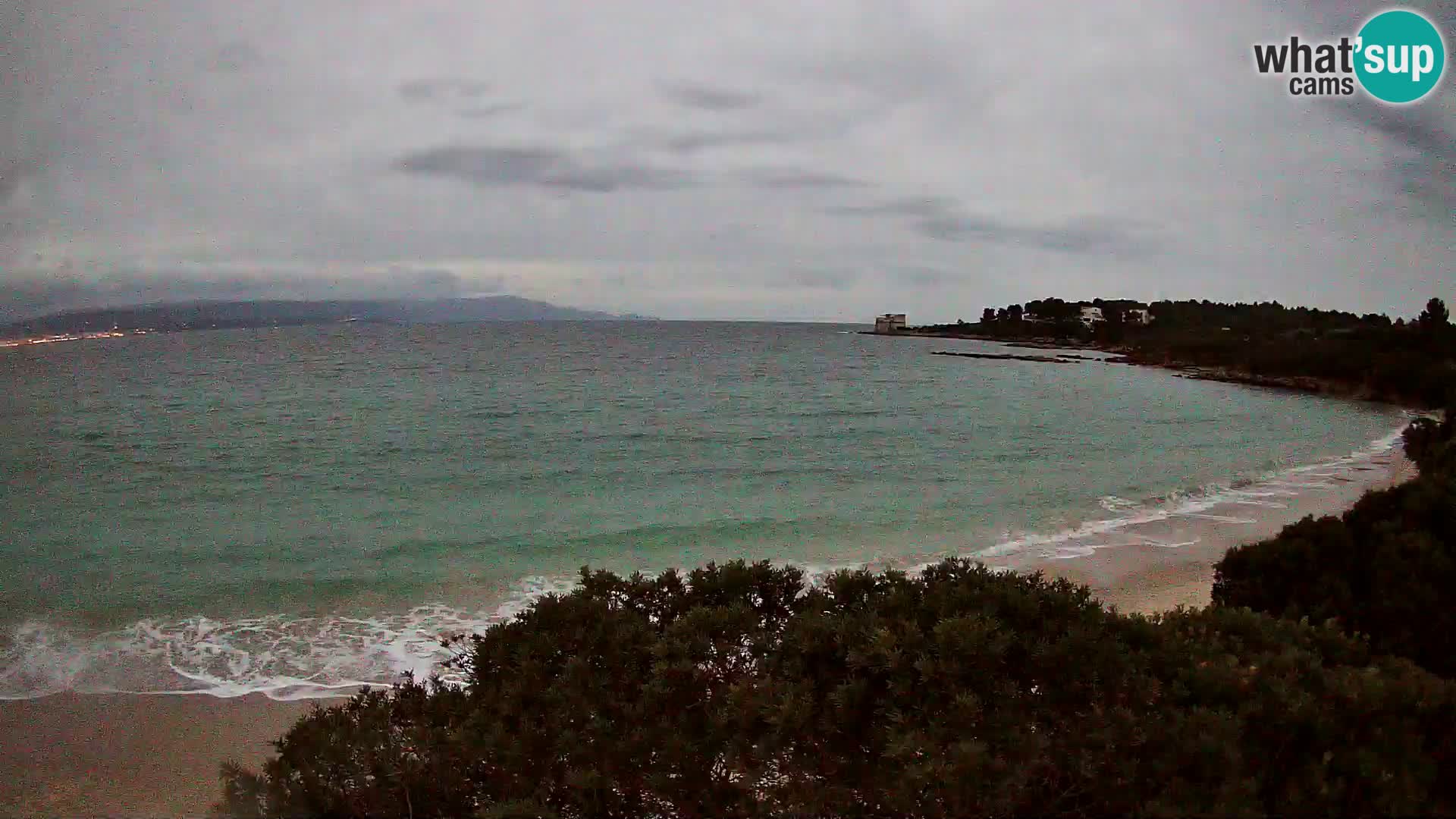 Web kamera plaža Lazzaretto | Alghero | Sardinija