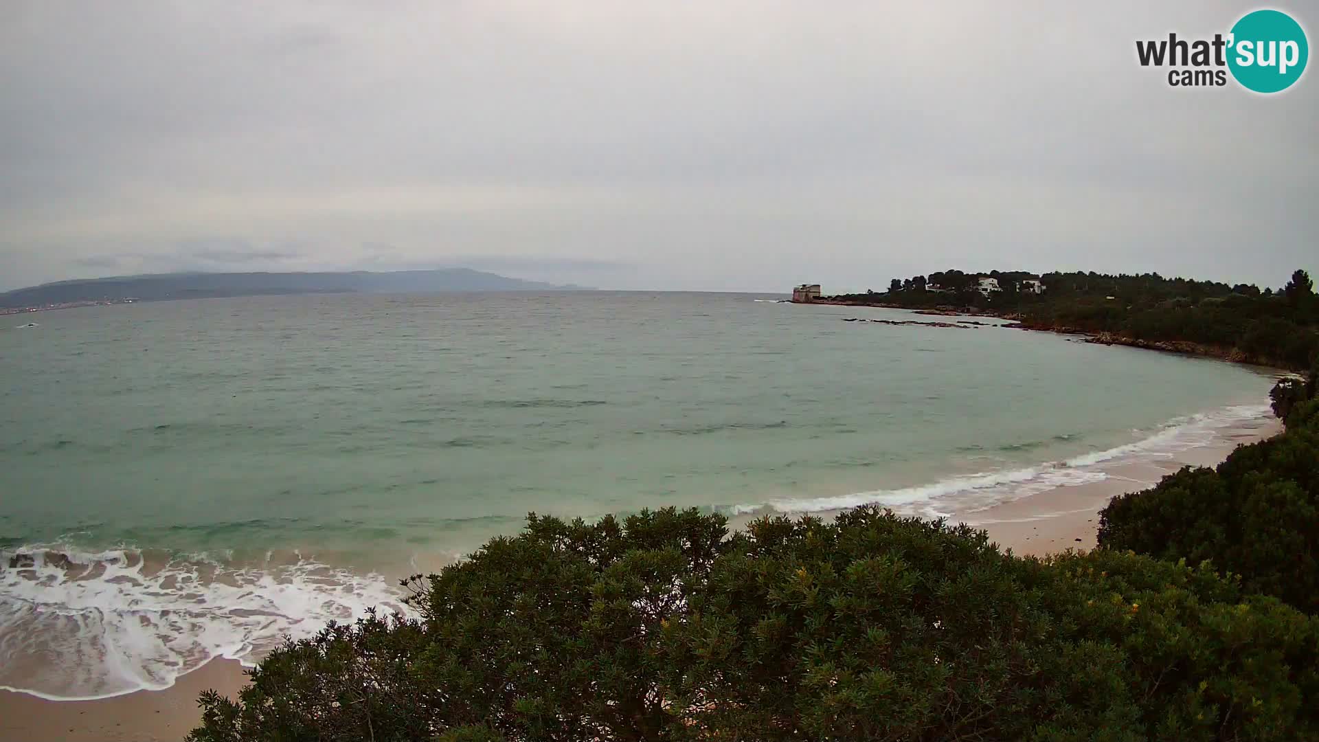 Plage Lazzaretto livecam | Alghero | Sardaigne