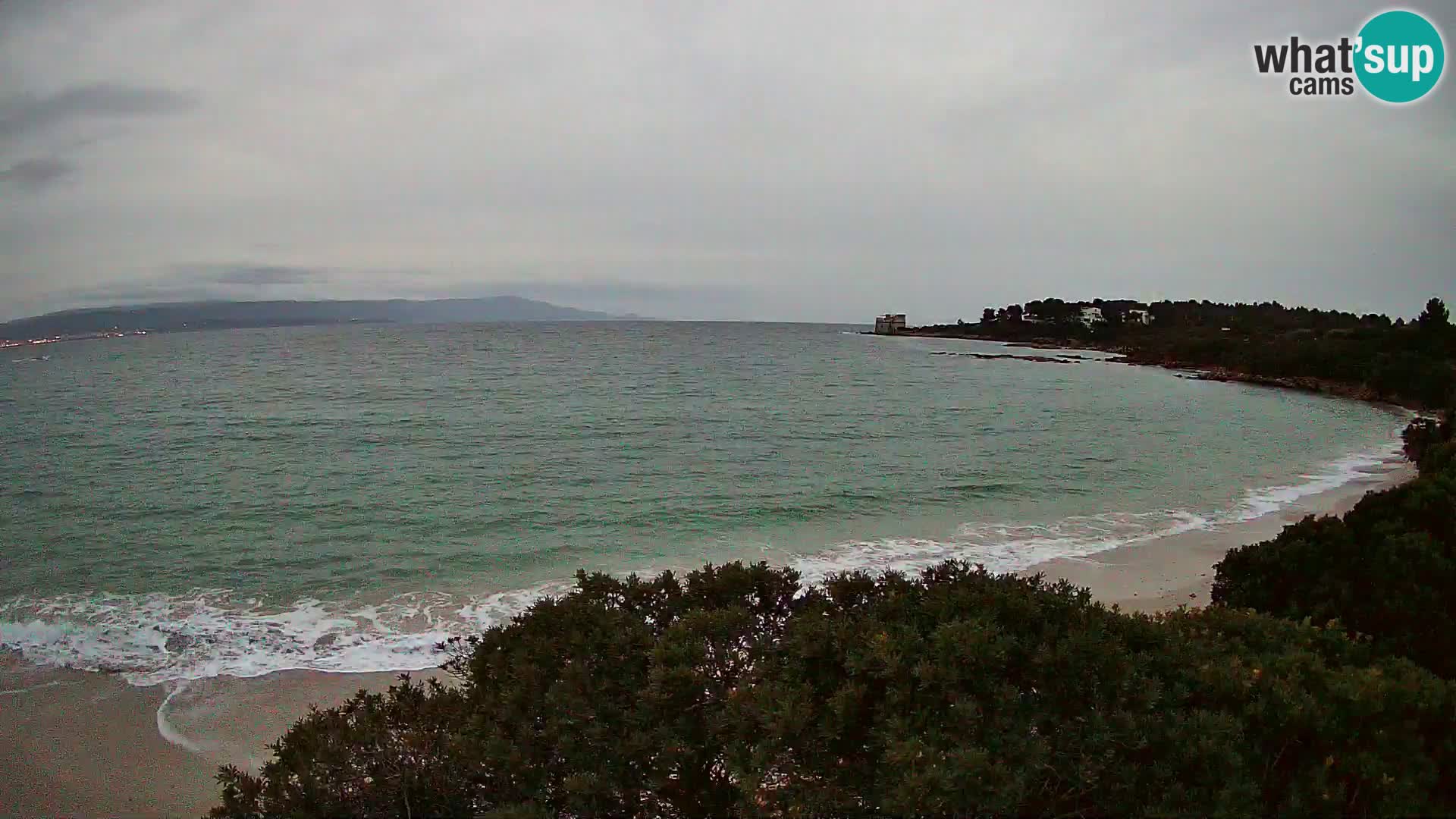 Webcam Lazzaretto beach | Alghero | Sardinia