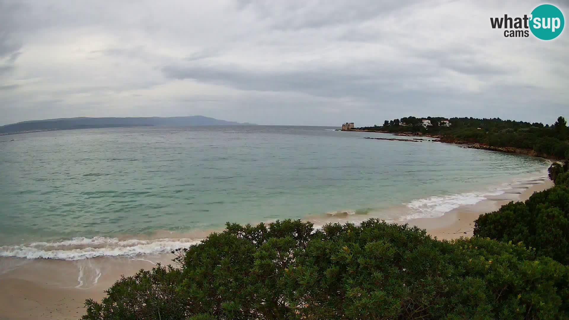 Webcam Lazzaretto Strand | Alghero | Sardinien