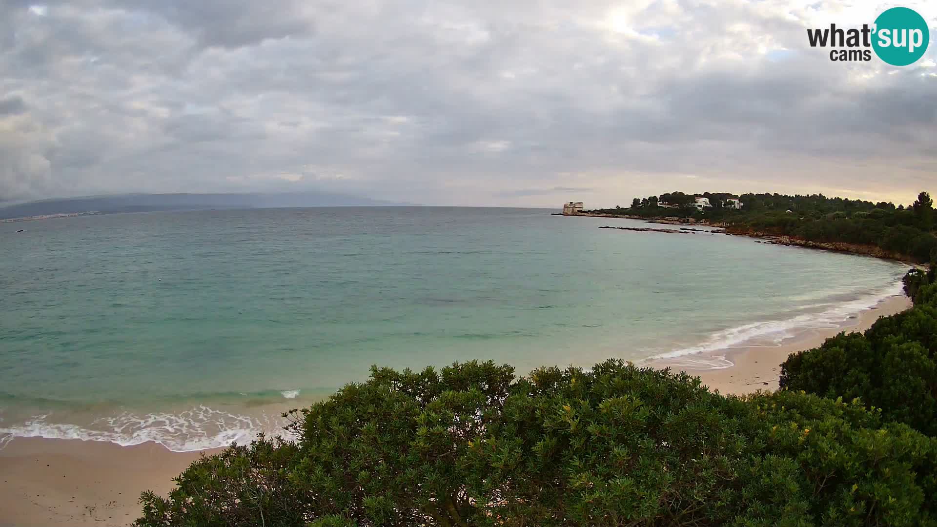 Webcam Lazzaretto beach | Alghero | Sardinia