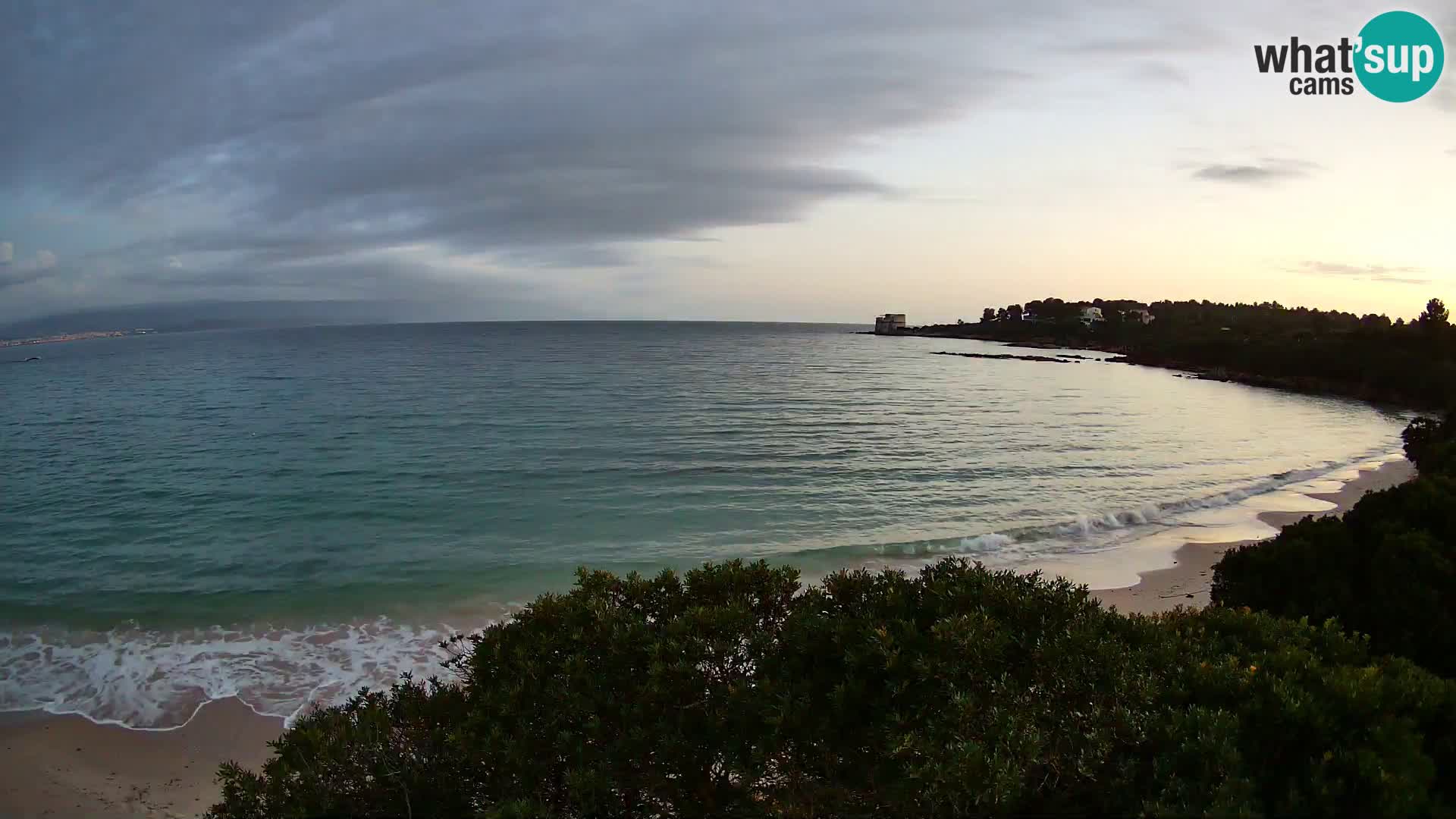 Webcam Lazzaretto beach | Alghero | Sardinia