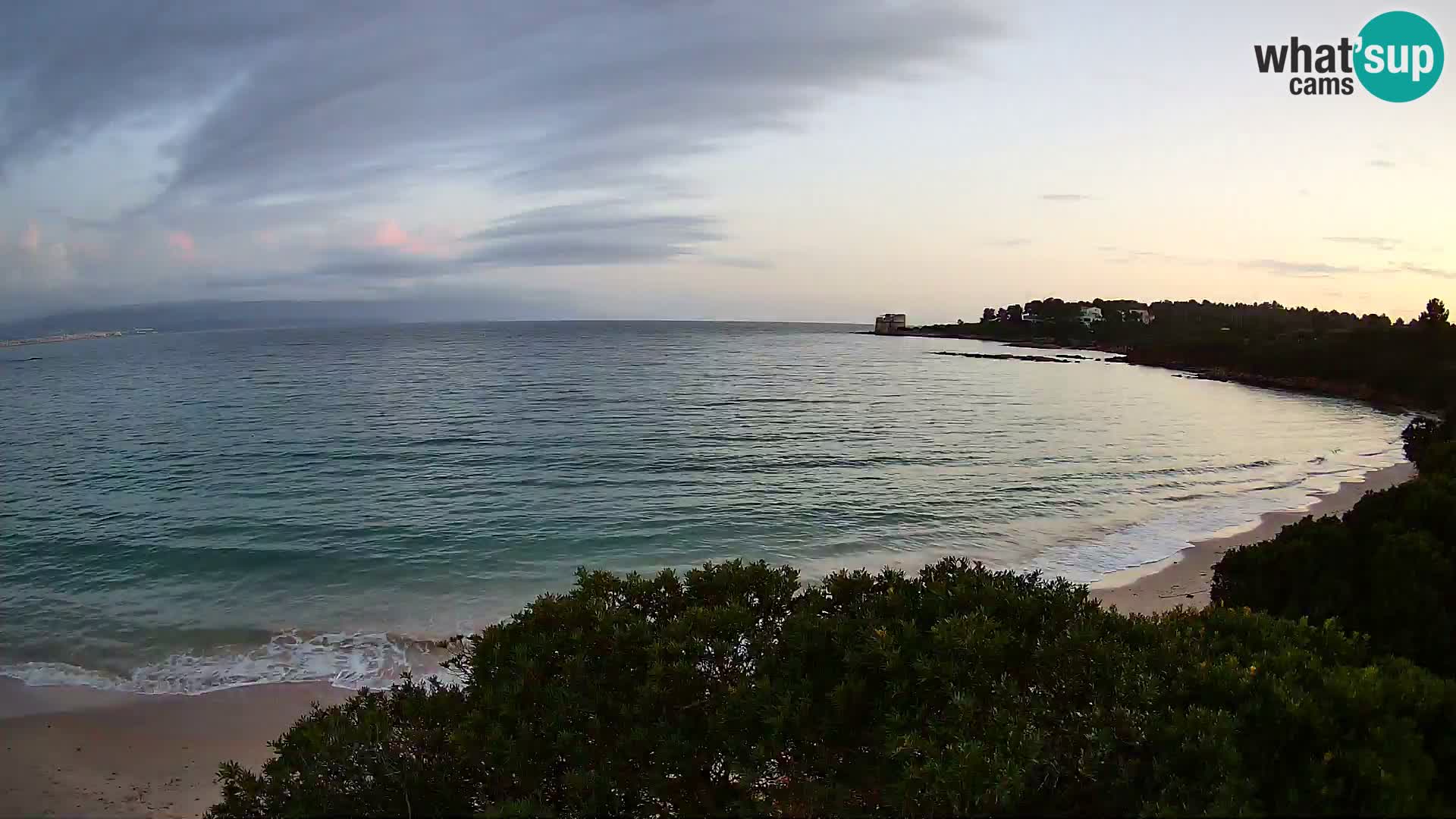 Webcam Lazzaretto beach | Alghero | Sardinia