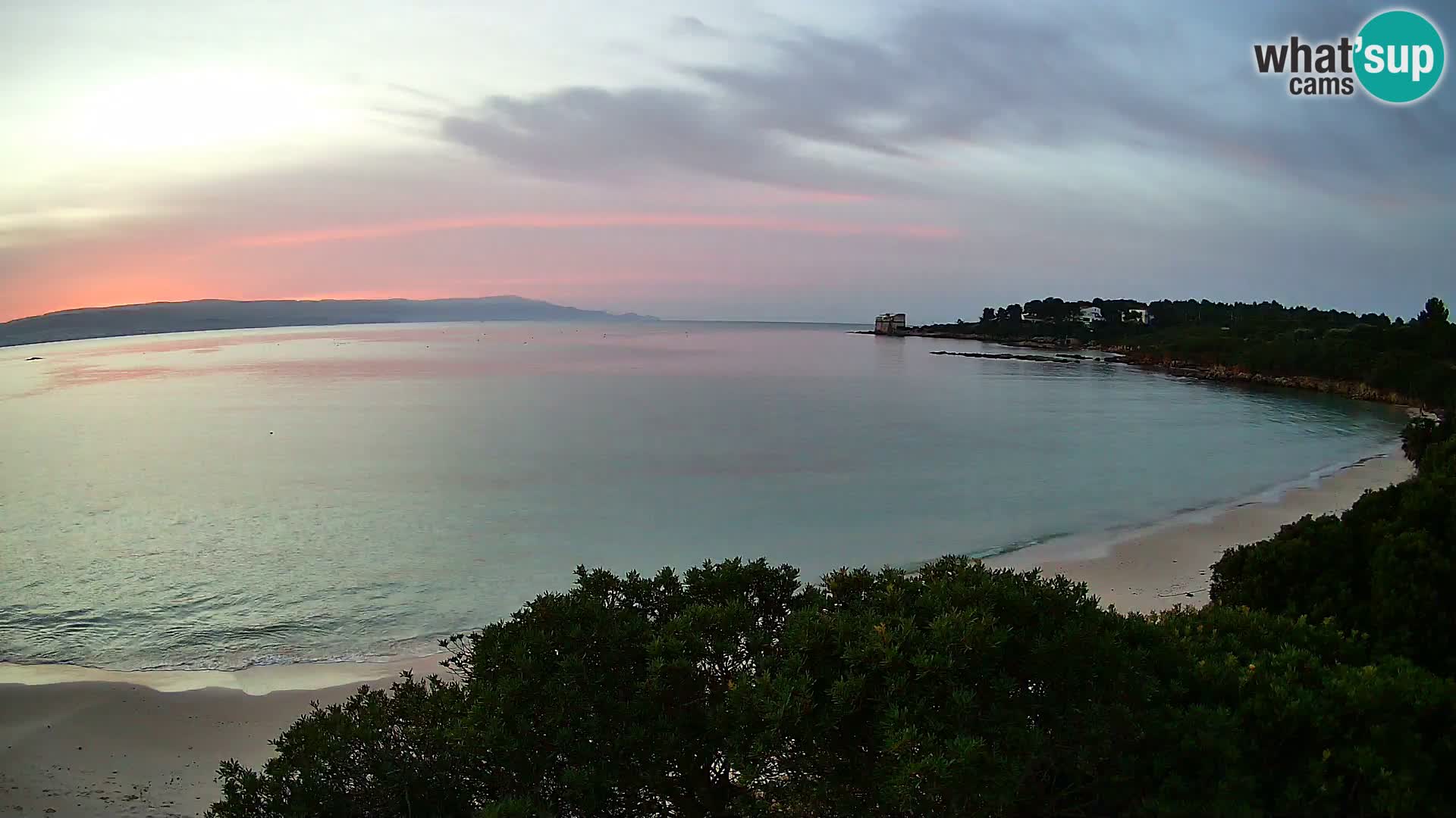 Kamera plaža Lazzaretto | Alghero | Sardinija