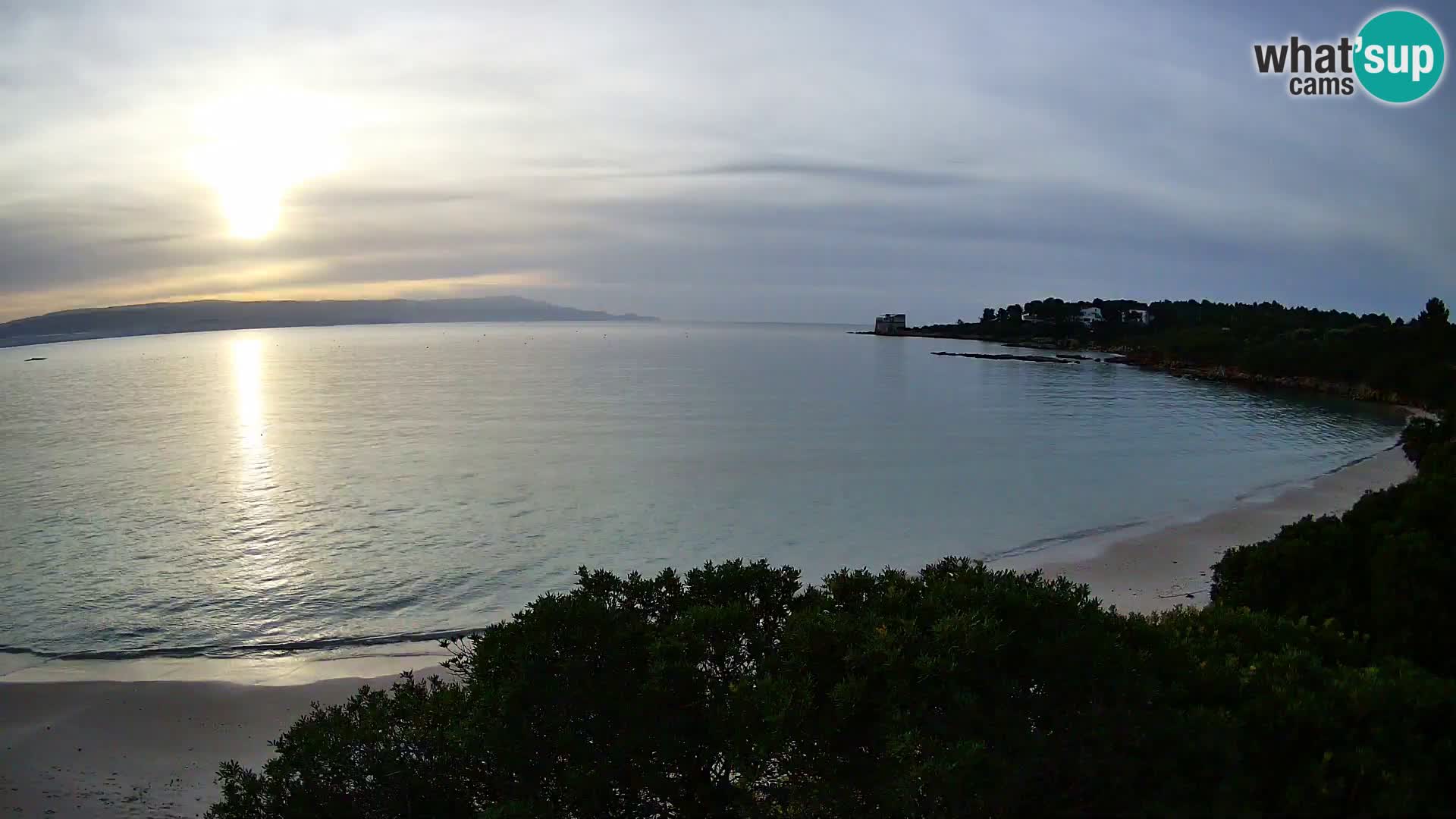 Webcam Lazzaretto beach | Alghero | Sardinia