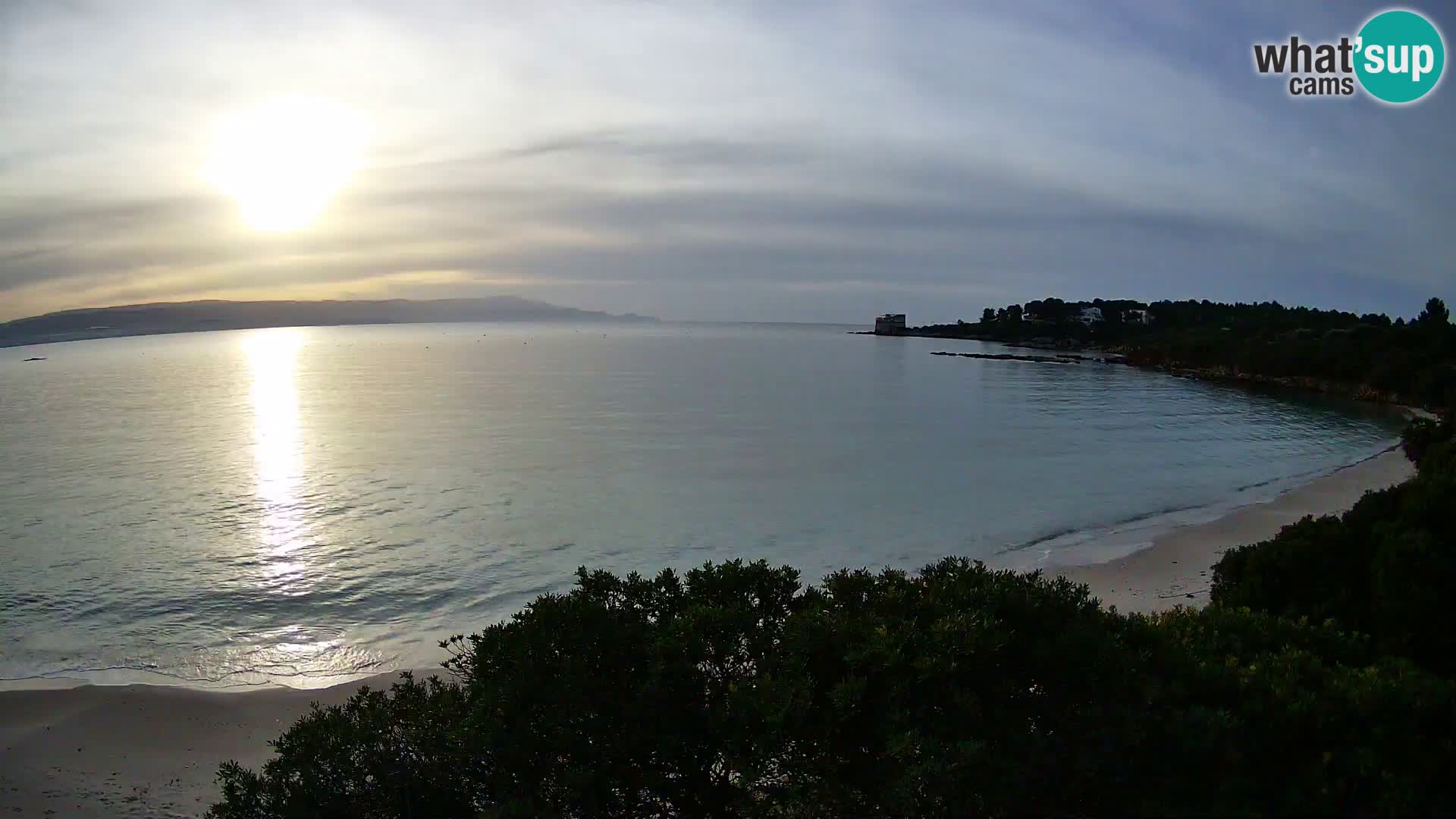 Plage Lazzaretto livecam | Alghero | Sardaigne
