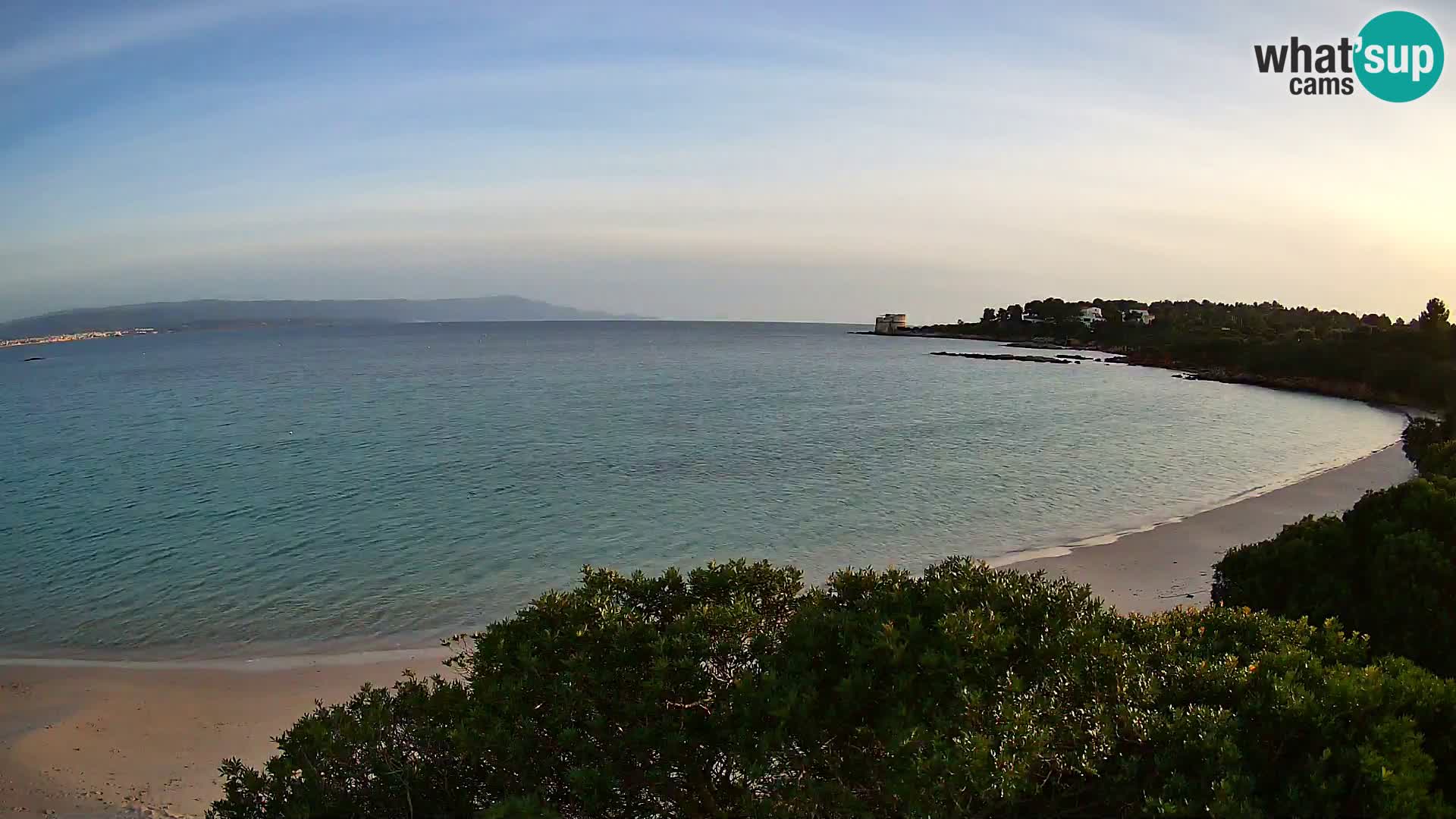 Plage Lazzaretto livecam | Alghero | Sardaigne