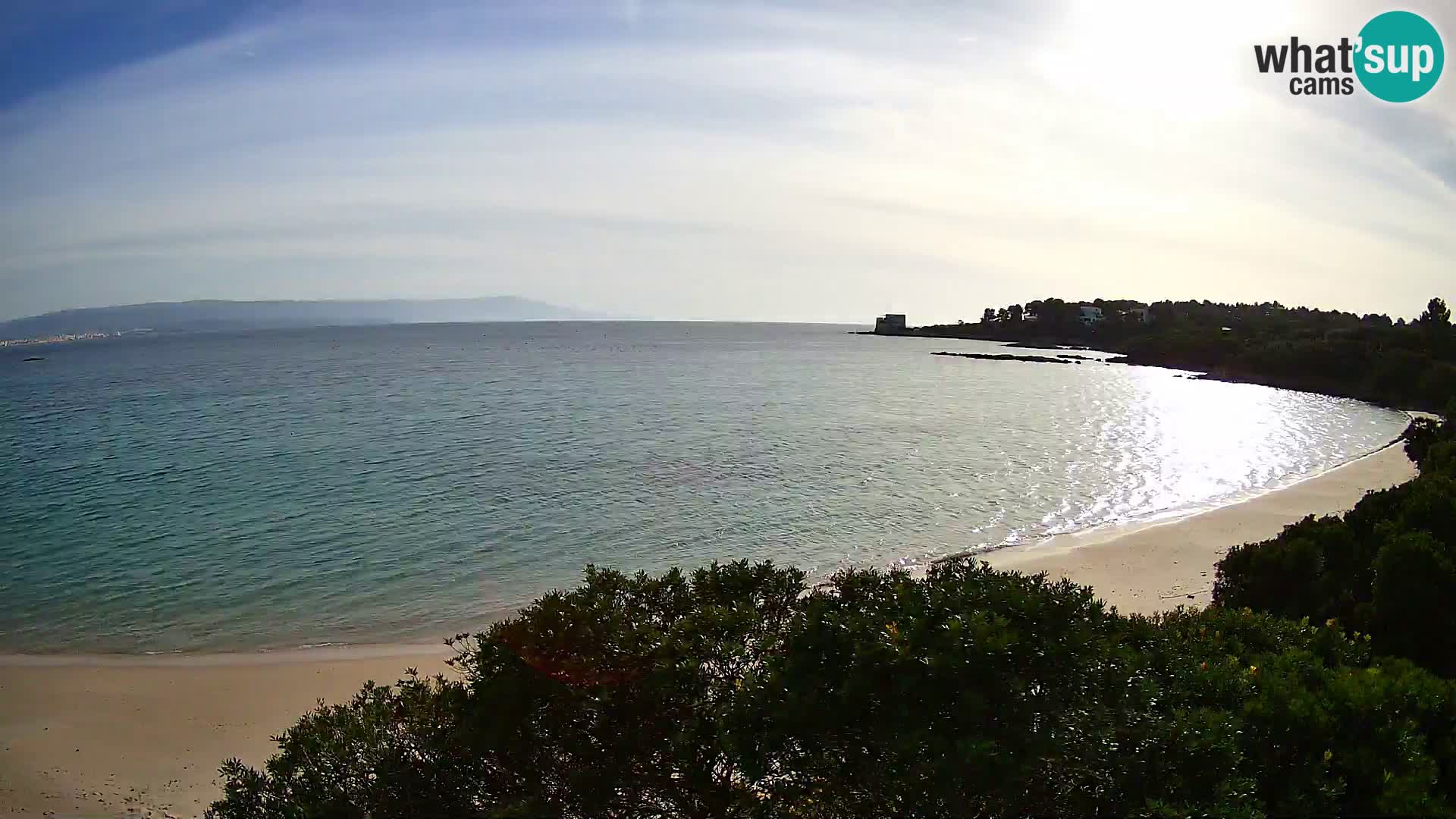 Webcam spiaggia Lazzaretto | Alghero | Sardegna