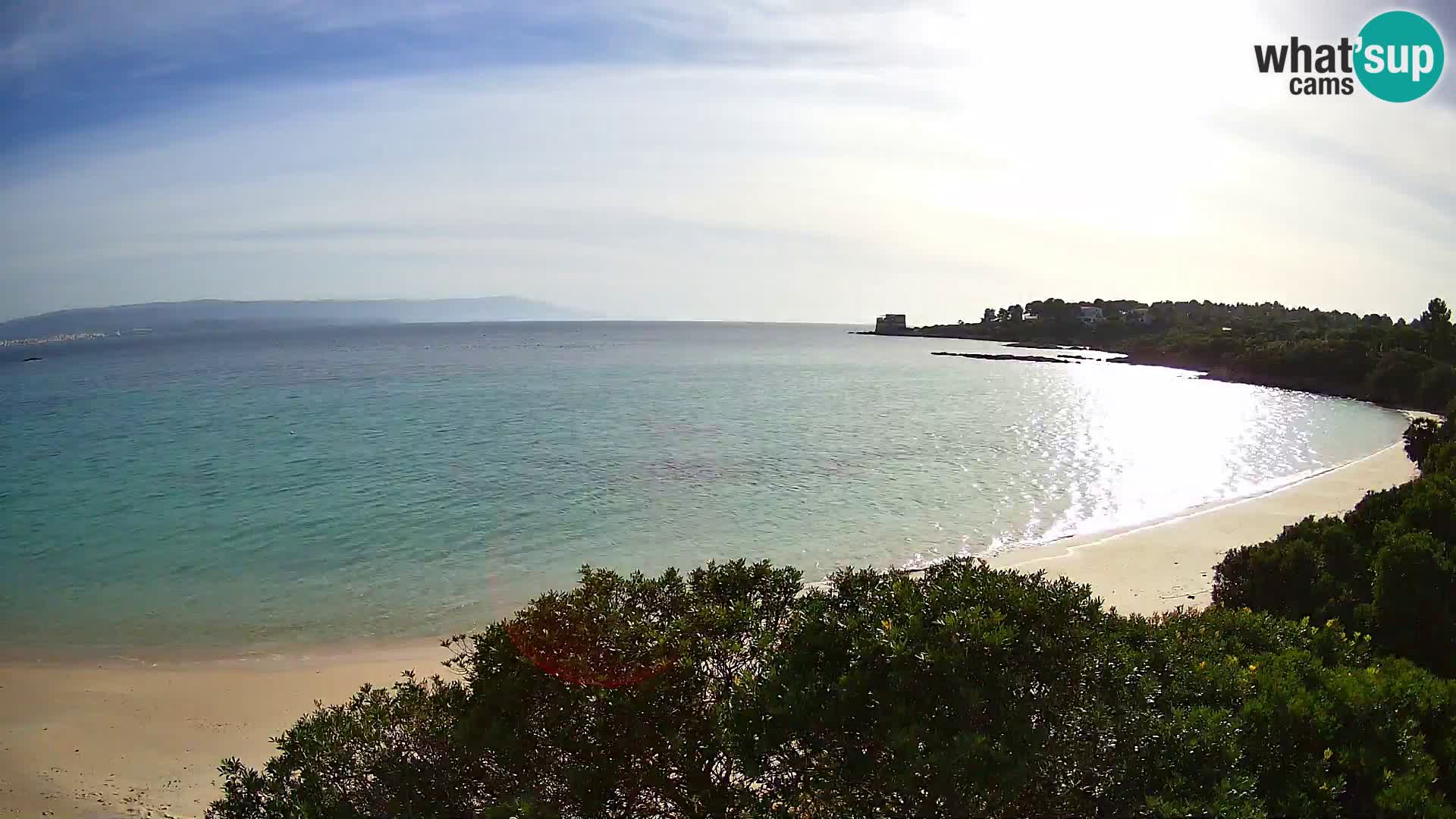 Webcam spiaggia Lazzaretto | Alghero | Sardegna