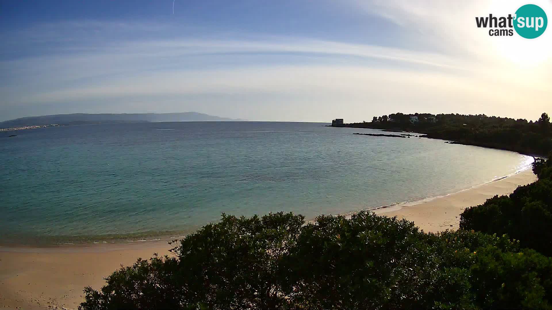 Webcam Lazzaretto Strand | Alghero | Sardinien