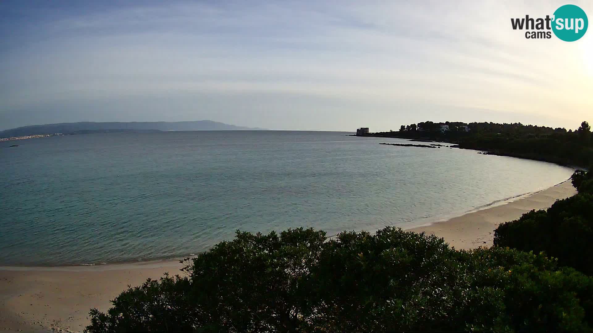 Webcam Lazzaretto Strand | Alghero | Sardinien