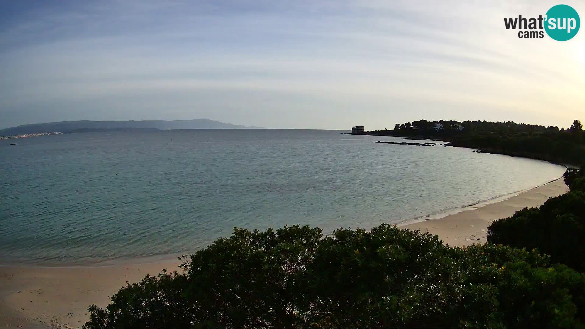 Webcam Lazzaretto beach | Alghero | Sardinia