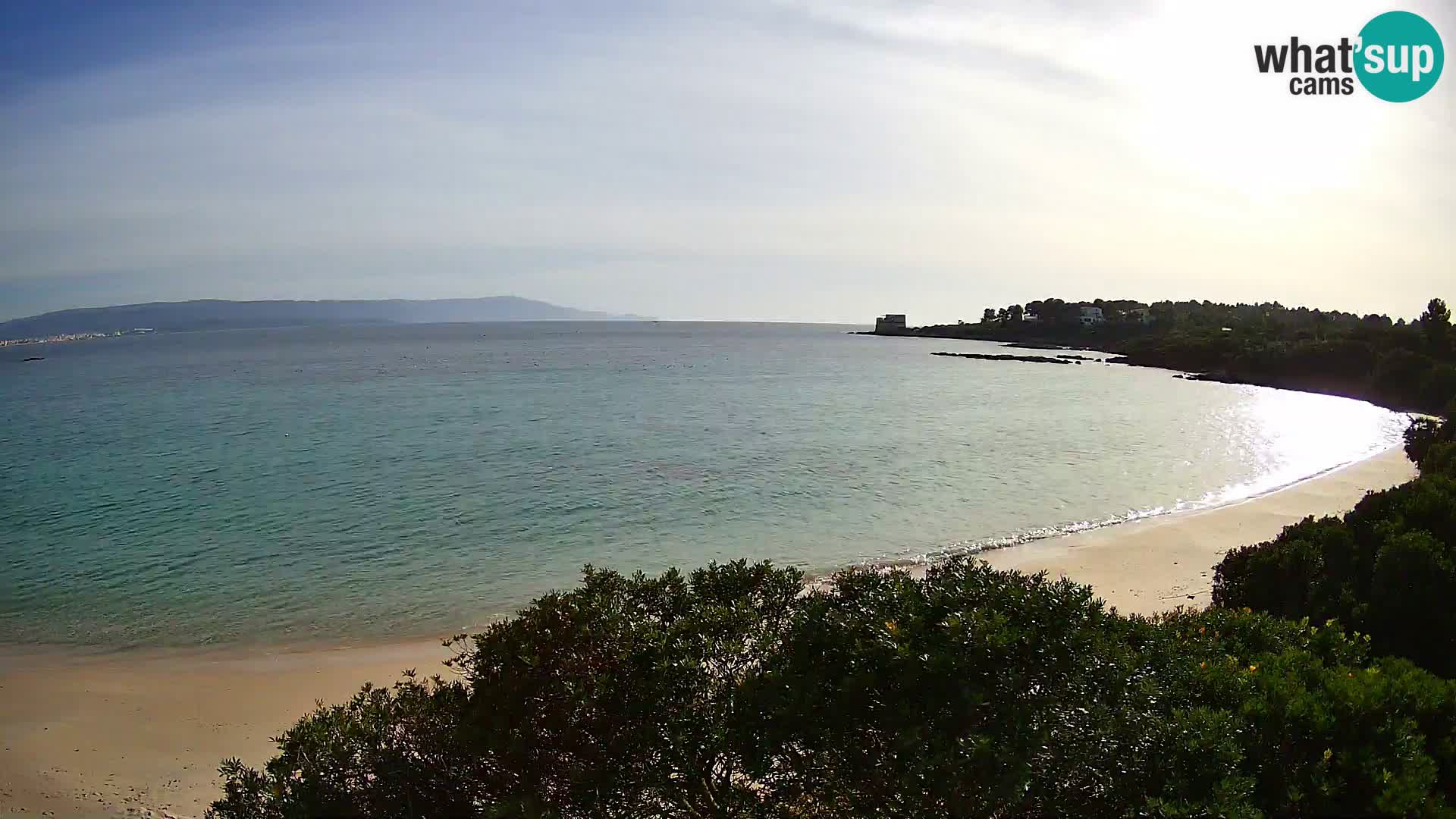 Webcam Lazzaretto Strand | Alghero | Sardinien
