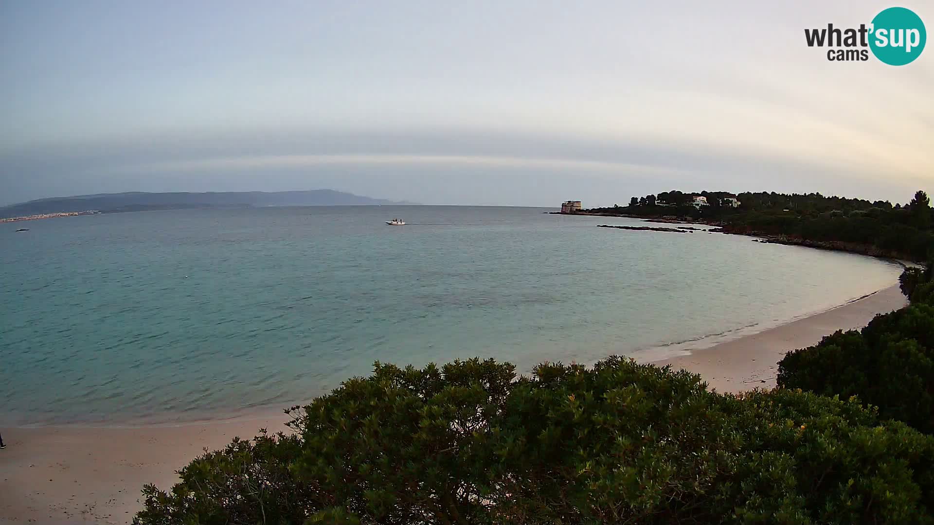 Web kamera plaža Lazzaretto | Alghero | Sardinija